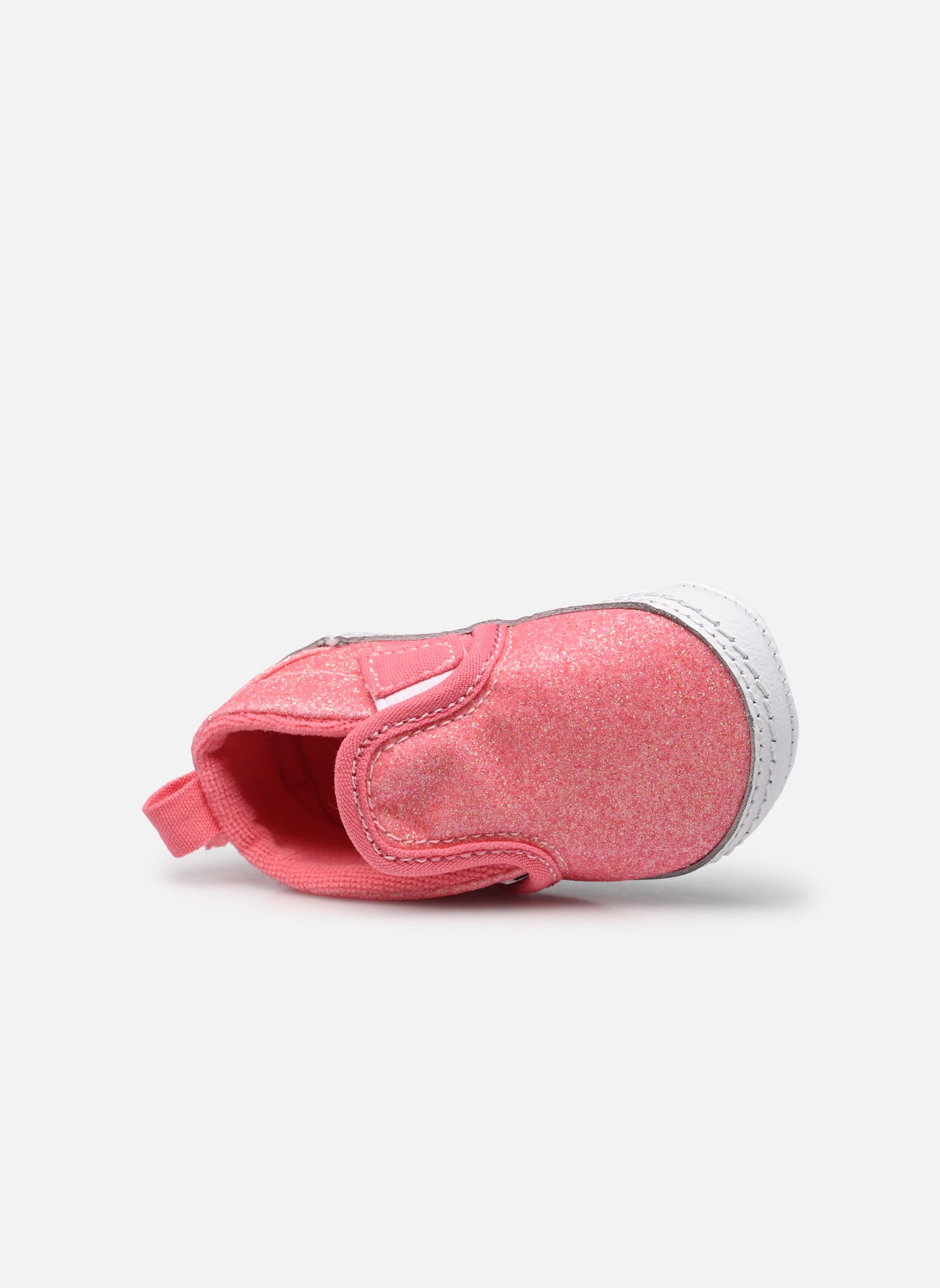 Baskets IN Slip-On V Crib fille rose Vans Baskets IN Slip-On V Crib fille rose GLITTER PINK