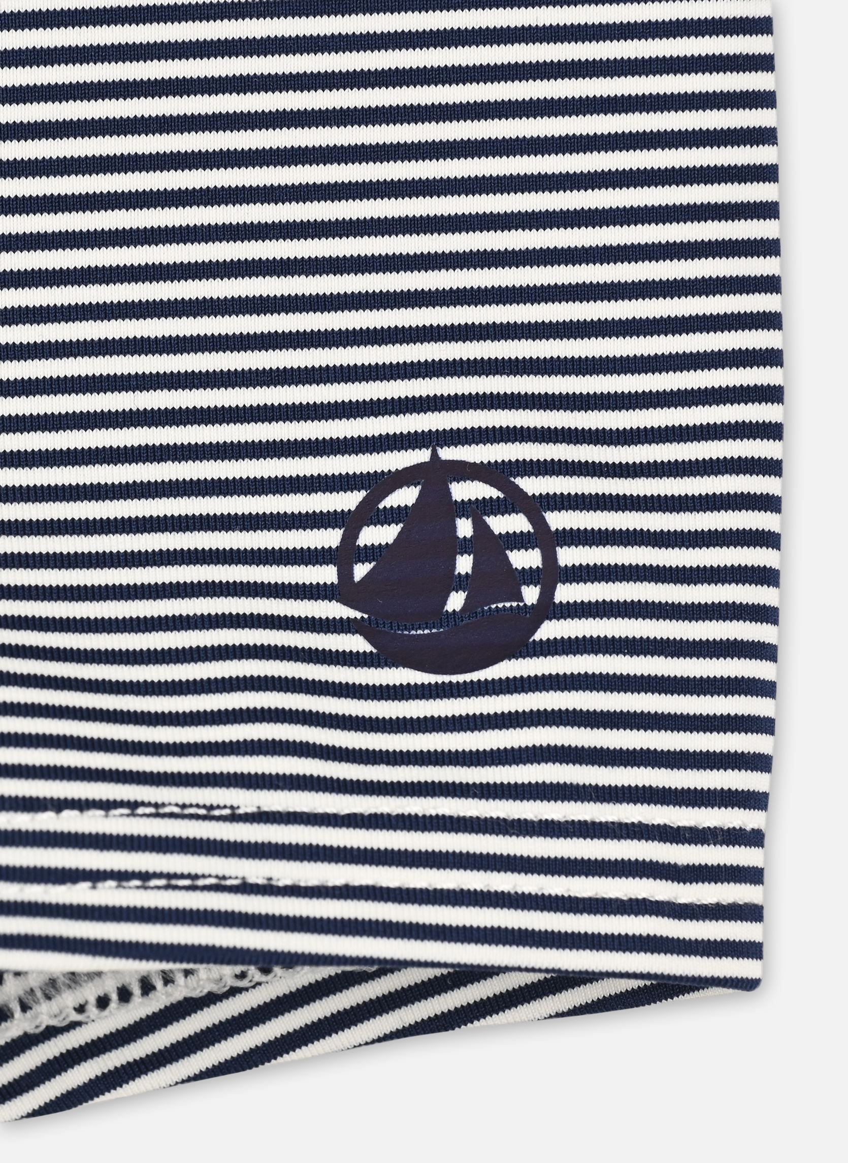 Maillot De Bain Garçon Petit Bateau - Rayures - 84% Polyamide 16% élasthanne - Recyclé
