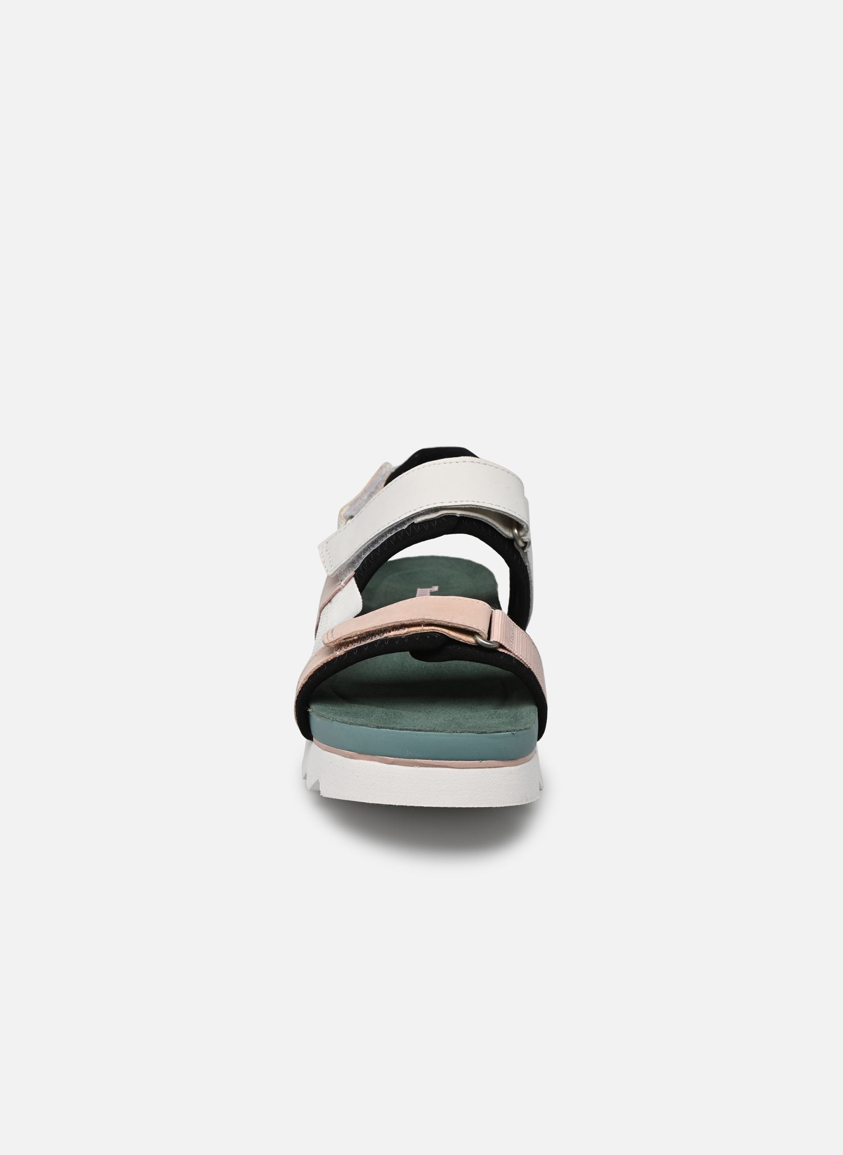 Sandales compensées et plateformes SantaMonicaSunrise Sporty femme rose Timberland Sandales compensées et plateformes SantaMonicaSunrise Sporty femme rose LT PINK NUBUCK WTEAL