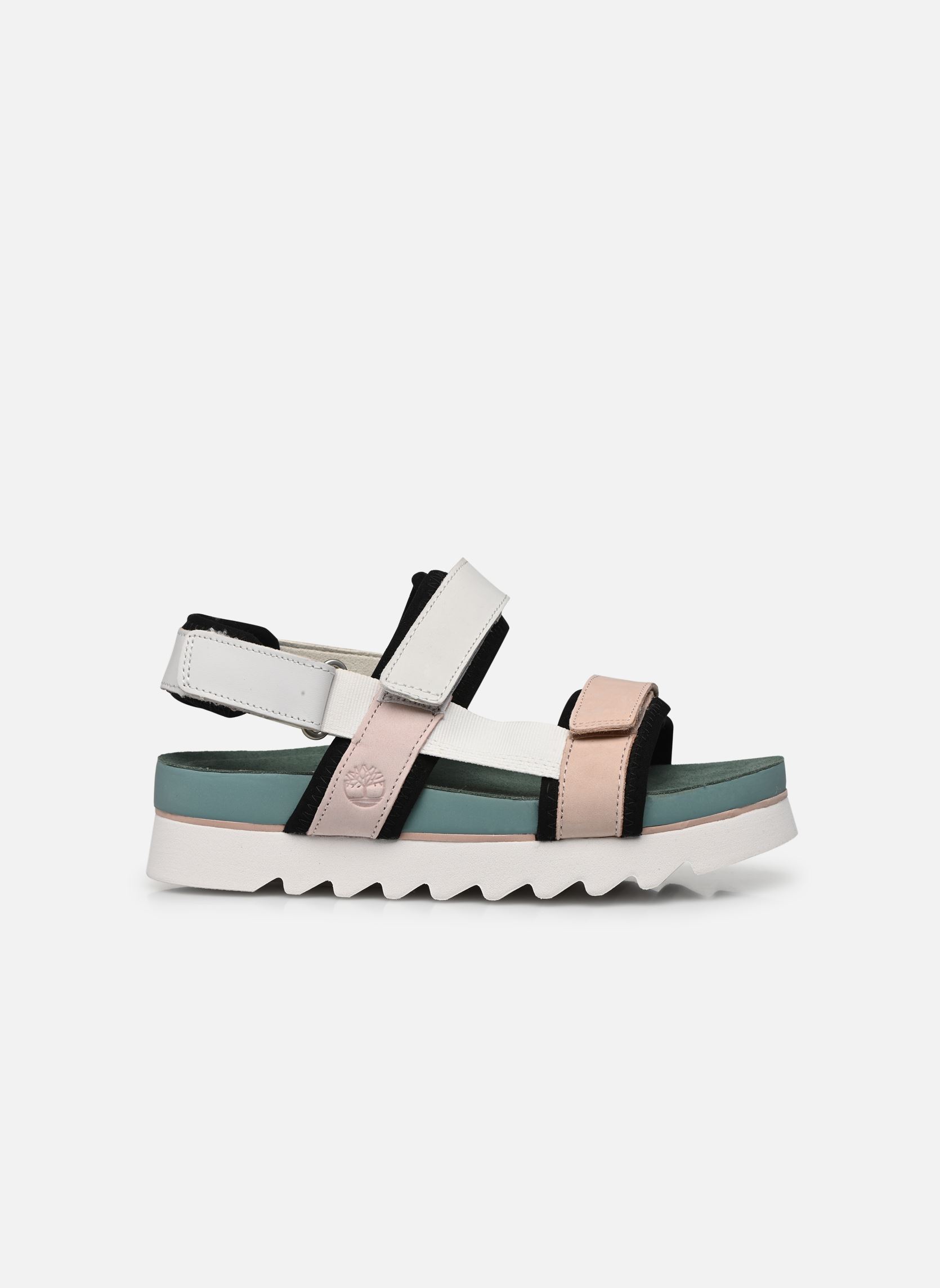 Sandales compensées et plateformes SantaMonicaSunrise Sporty femme rose Timberland Sandales compensées et plateformes SantaMonicaSunrise Sporty femme rose LT PINK NUBUCK WTEAL