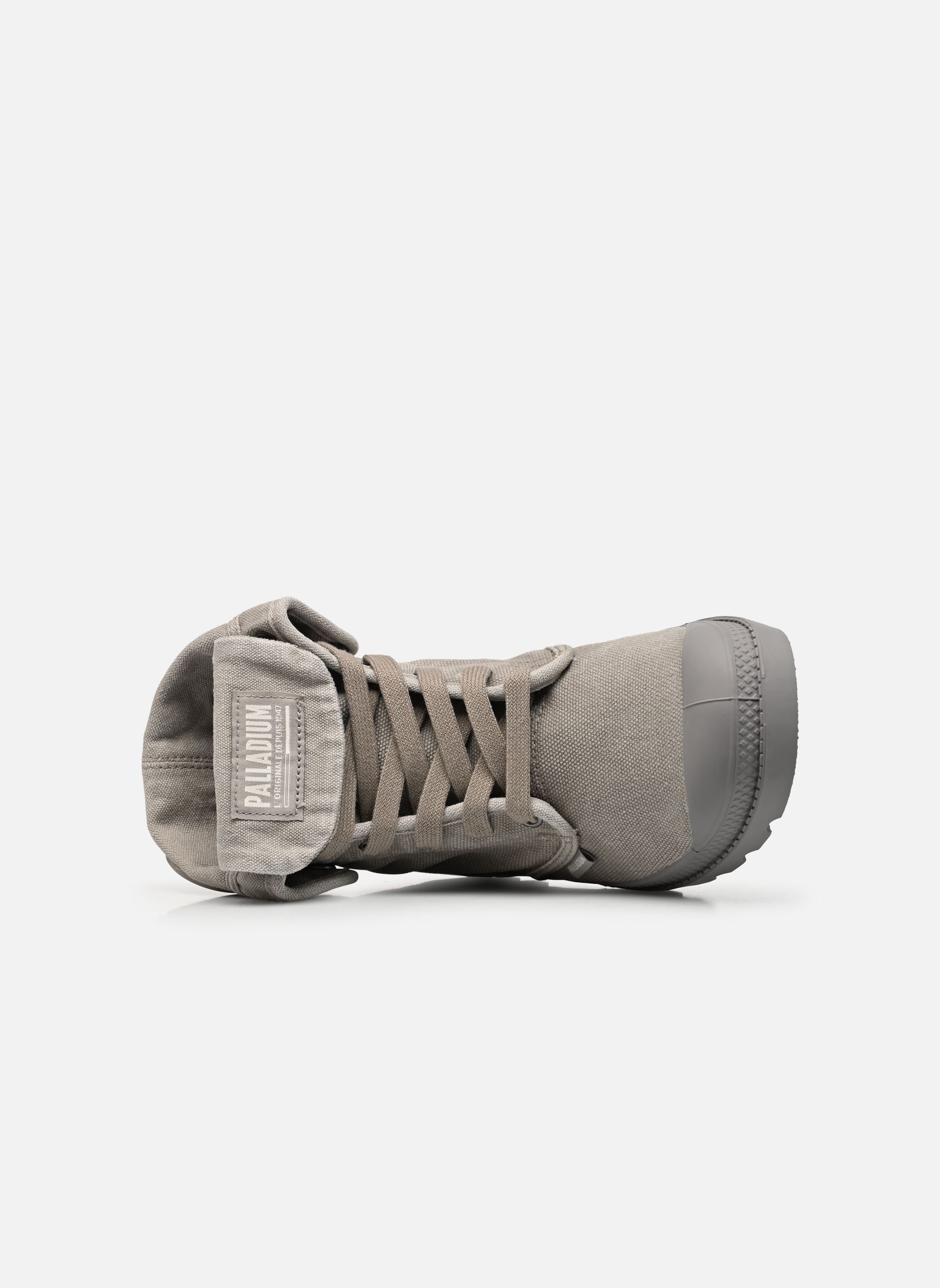 Geschnürte Stiefeletten BAGGY W damen grau Palladium Geschnürte Stiefeletten BAGGY W damen grau TITANIUM/HIGH RISE