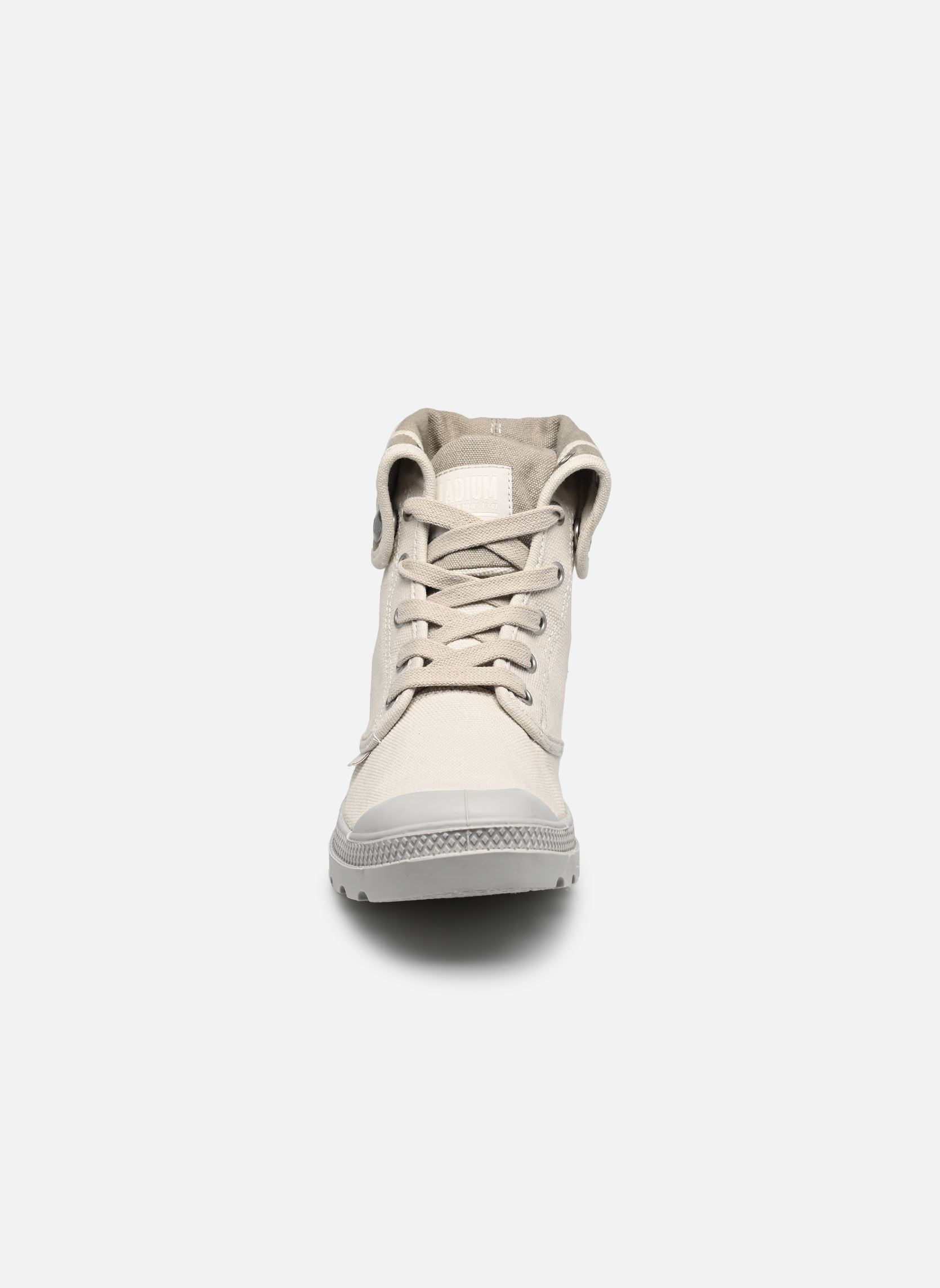 Stivaletti con lacci BAGGY W donna grigio Palladium Stivaletti con lacci BAGGY W donna grigio VAPORMETAL