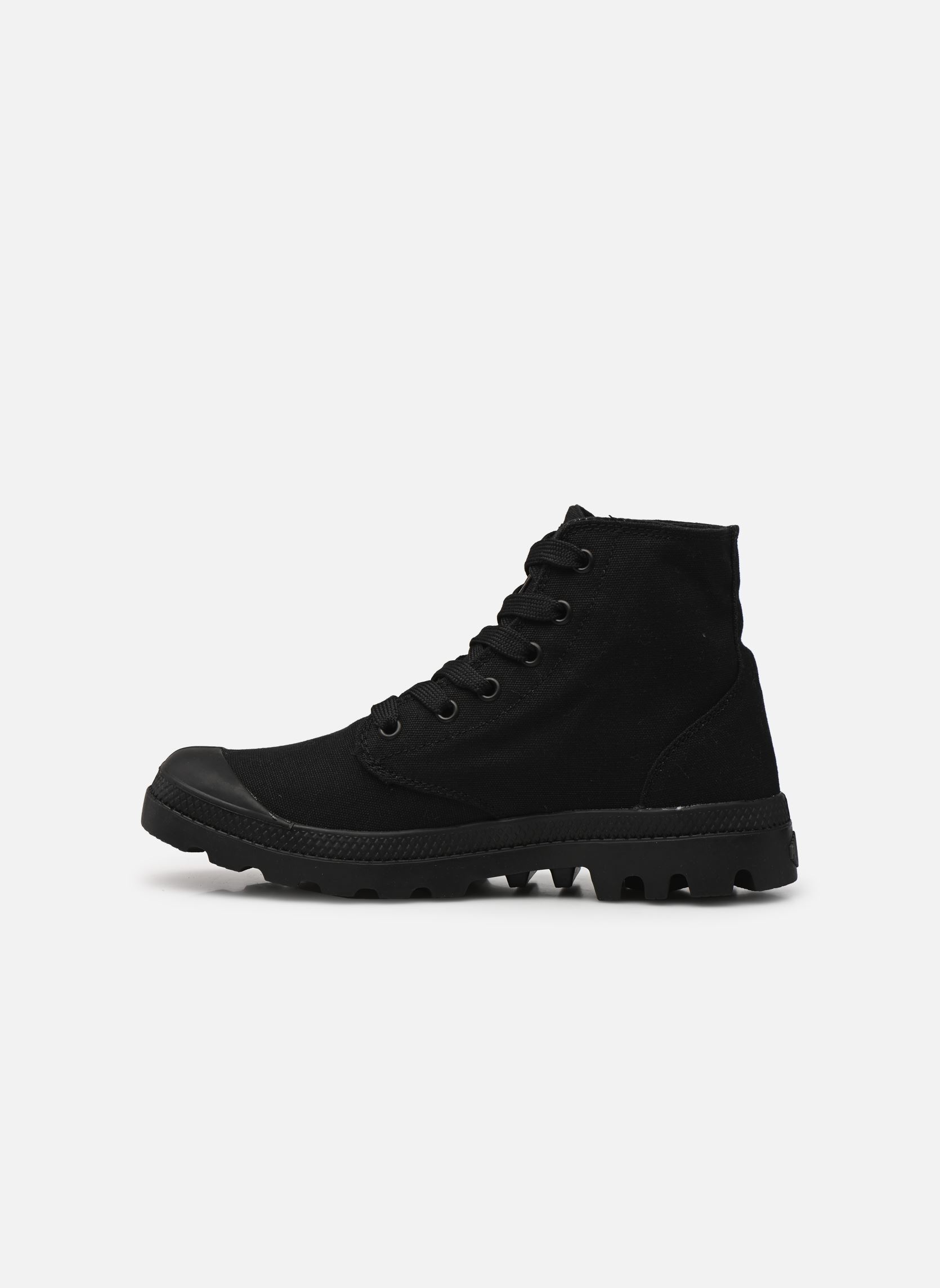 Bottines à lacets PAMPA MONO CHROME WW noir Palladium Bottines à lacets PAMPA MONO CHROME WW noir BLACK