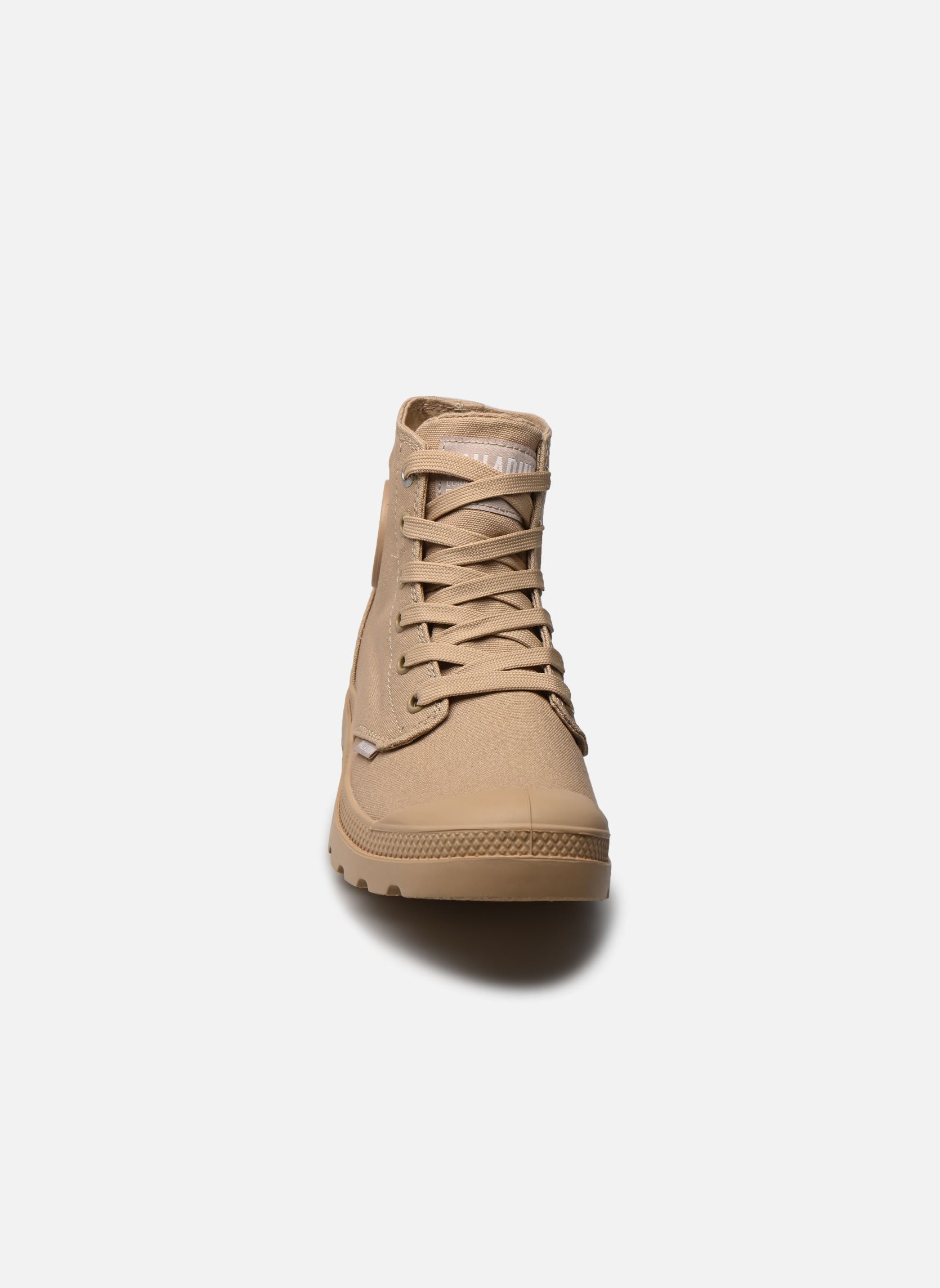 Bottines à lacets PAMPA MONO CHROME WW femme marron Palladium Bottines à lacets PAMPA MONO CHROME WW femme marron WARM SAND