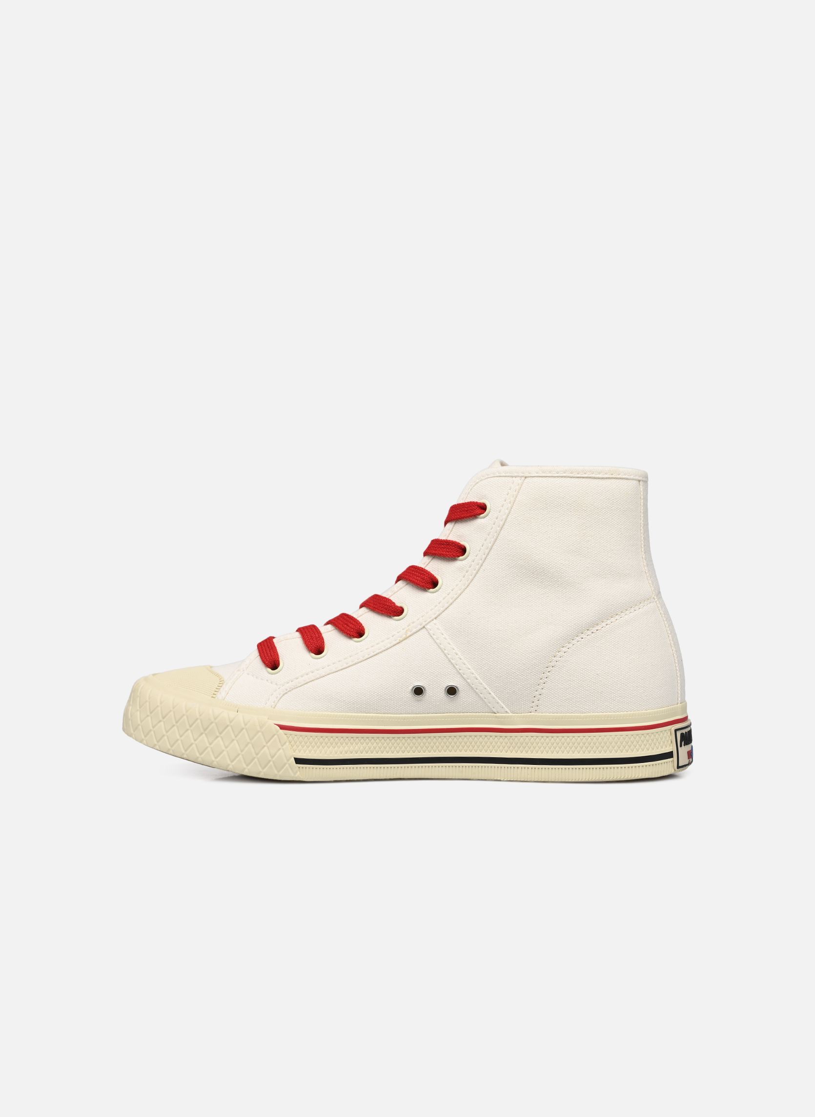 Leinen-Sneaker PALLA LOUVEL weiß Palladium Leinen-Sneaker PALLA LOUVEL weiß Star White
