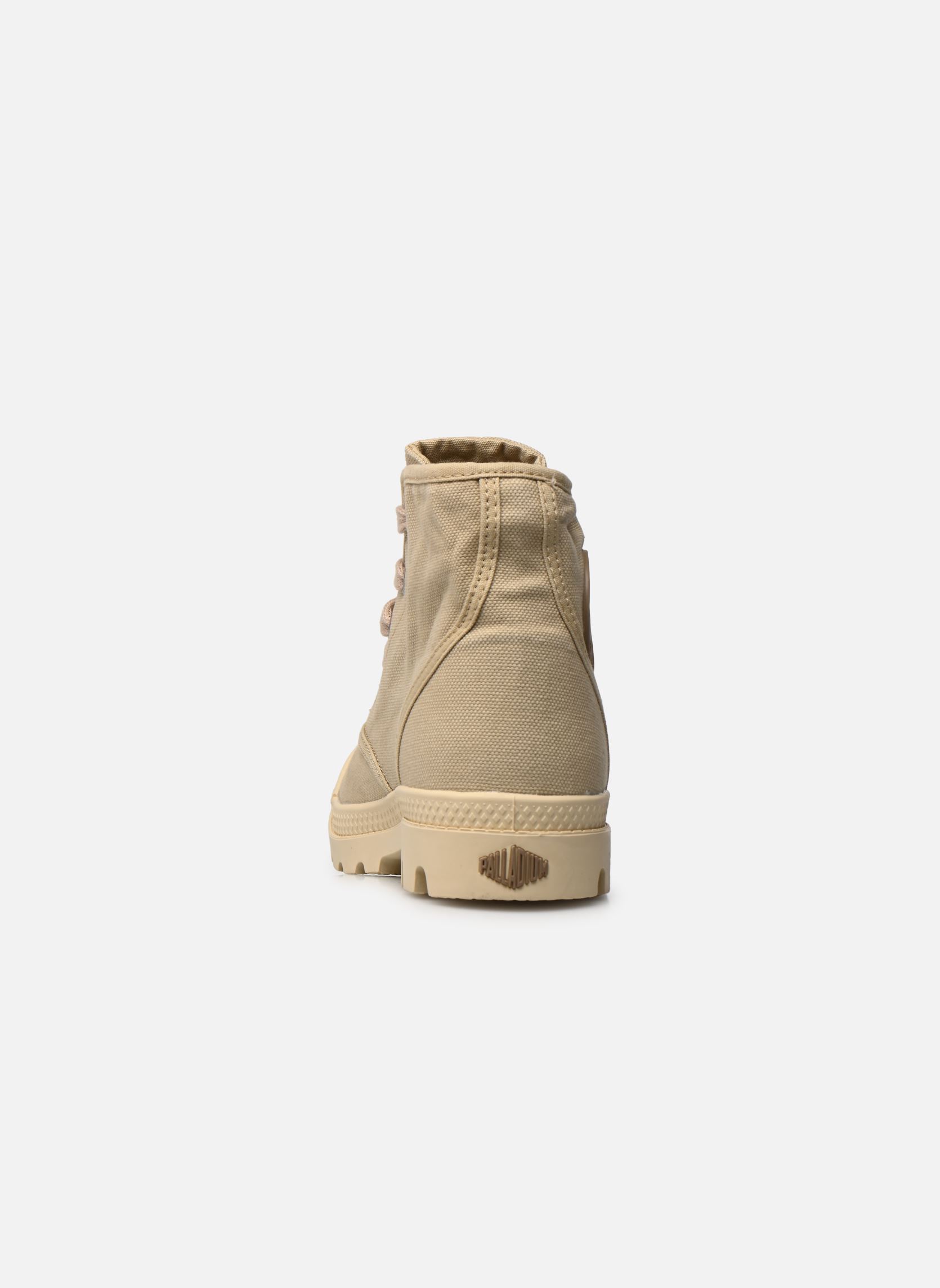 Leinen-Sneaker PAMPA HI W 2 damen beige Palladium Leinen-Sneaker PAMPA HI W 2 damen beige SAHARA