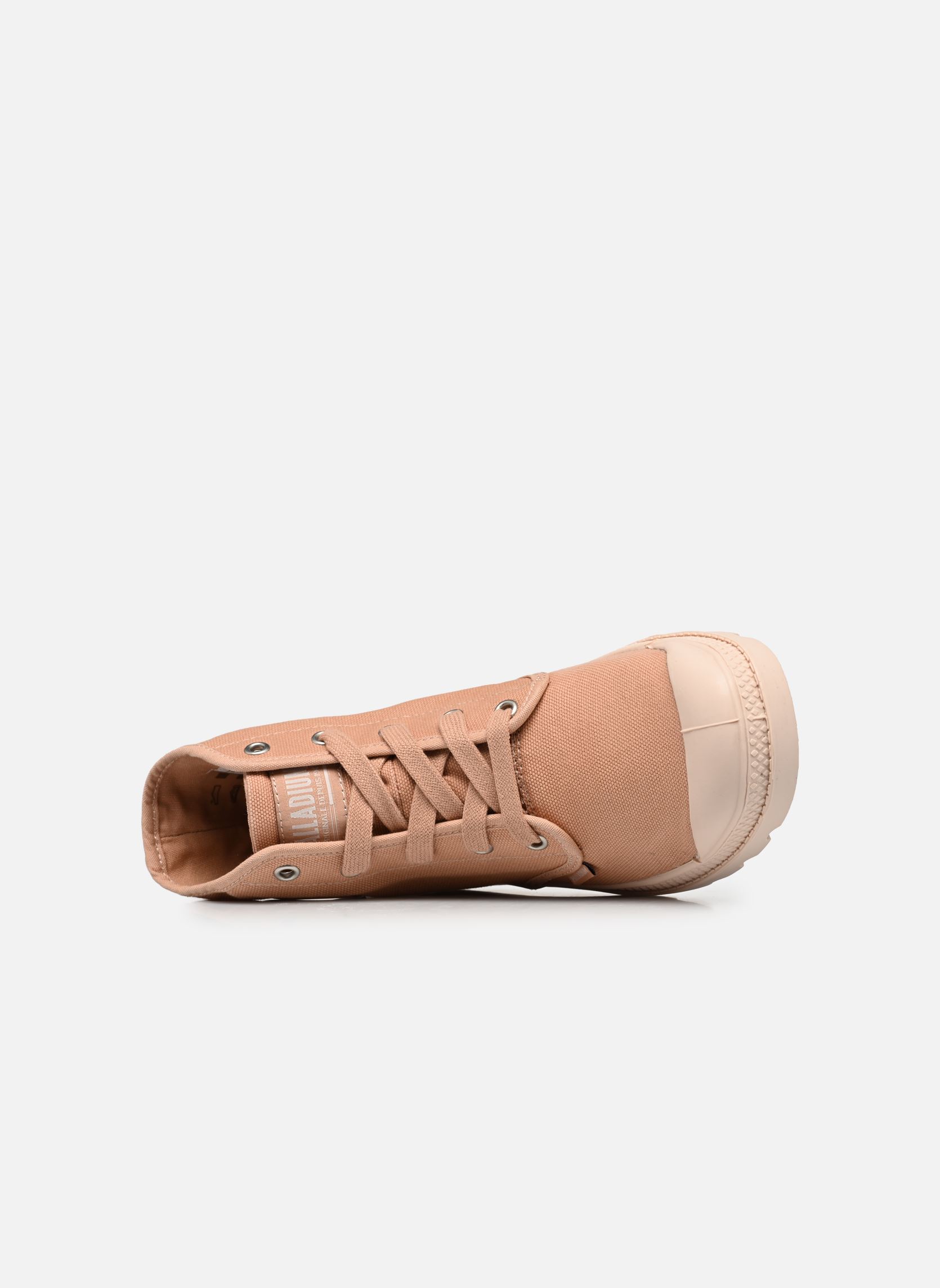 Leinen-Sneaker PAMPA HI W 2 damen rosa Palladium Leinen-Sneaker PAMPA HI W 2 damen rosa ROSE BRICK