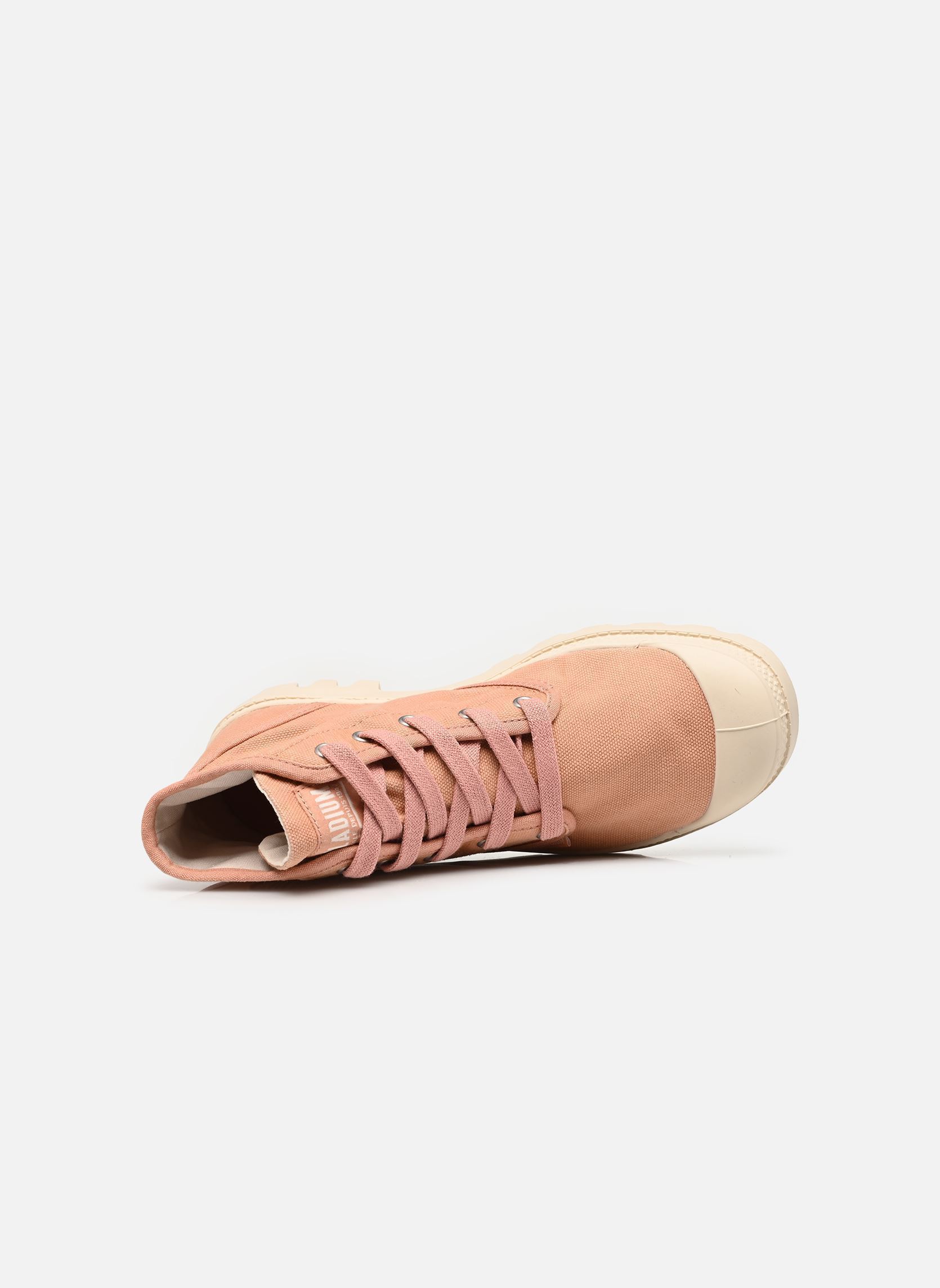 Print sneakers PAMPA HI W 2 dames roze Palladium Print sneakers PAMPA HI W 2 dames roze DARK NUDE