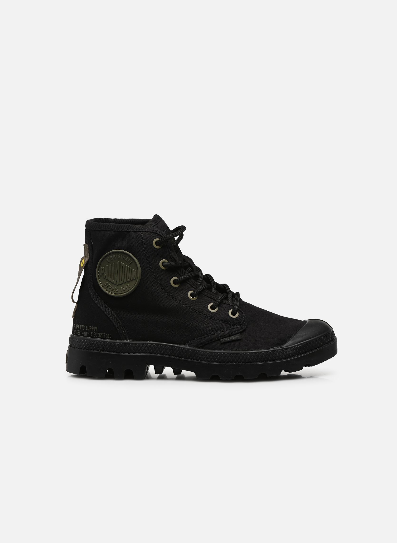 Geschnürte Stiefeletten PAMPA HI HERITAGE SUPPLY schwarz Palladium Geschnürte Stiefeletten PAMPA HI HERITAGE SUPPLY schwarz BLACKBLACK