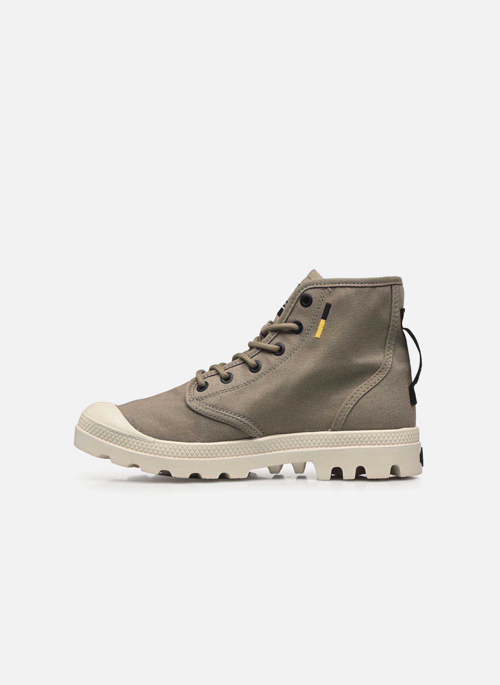 Bottines à lacets PAMPA HI HERITAGE SUPPLY femme marron Palladium Bottines à lacets PAMPA HI HERITAGE SUPPLY femme marron DUNE