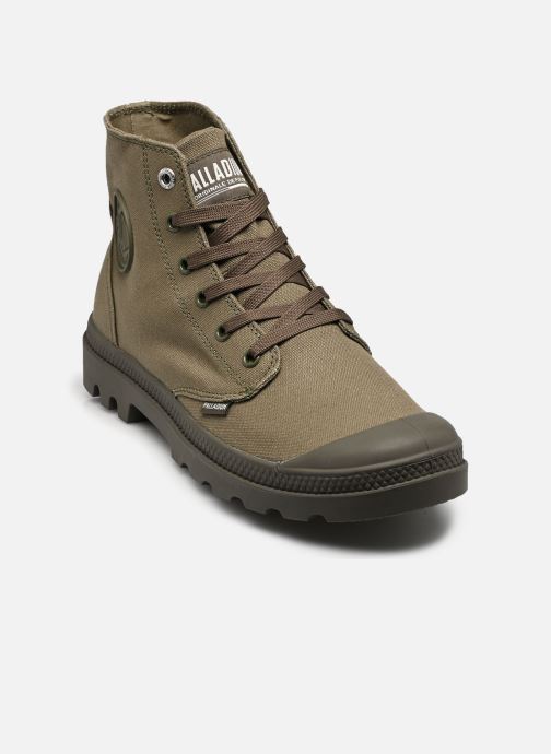 Palladium Bottines à lacets PAMPA MONO CHROME MM vert