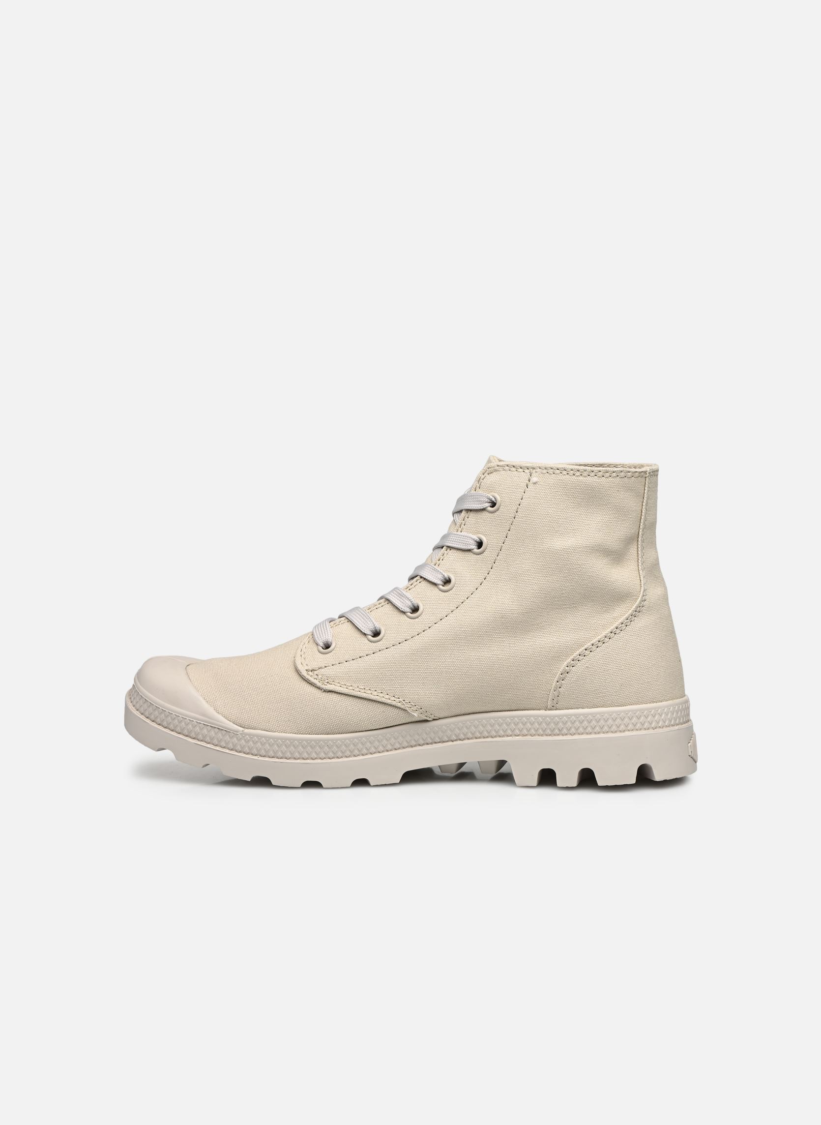 Veterlaarsjes PAMPA MONO CHROME MM heren grijs Palladium Veterlaarsjes PAMPA MONO CHROME MM heren grijs RAINY DAY