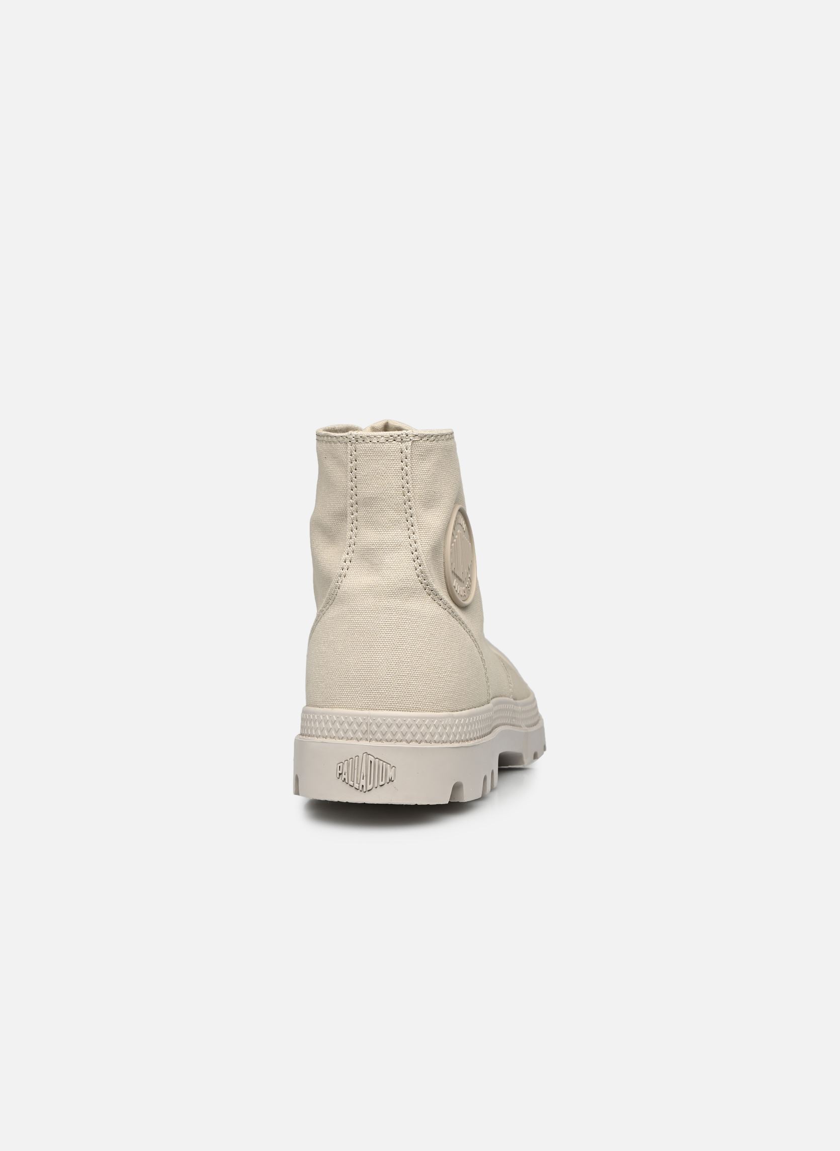Veterlaarsjes PAMPA MONO CHROME MM heren grijs Palladium Veterlaarsjes PAMPA MONO CHROME MM heren grijs RAINY DAY