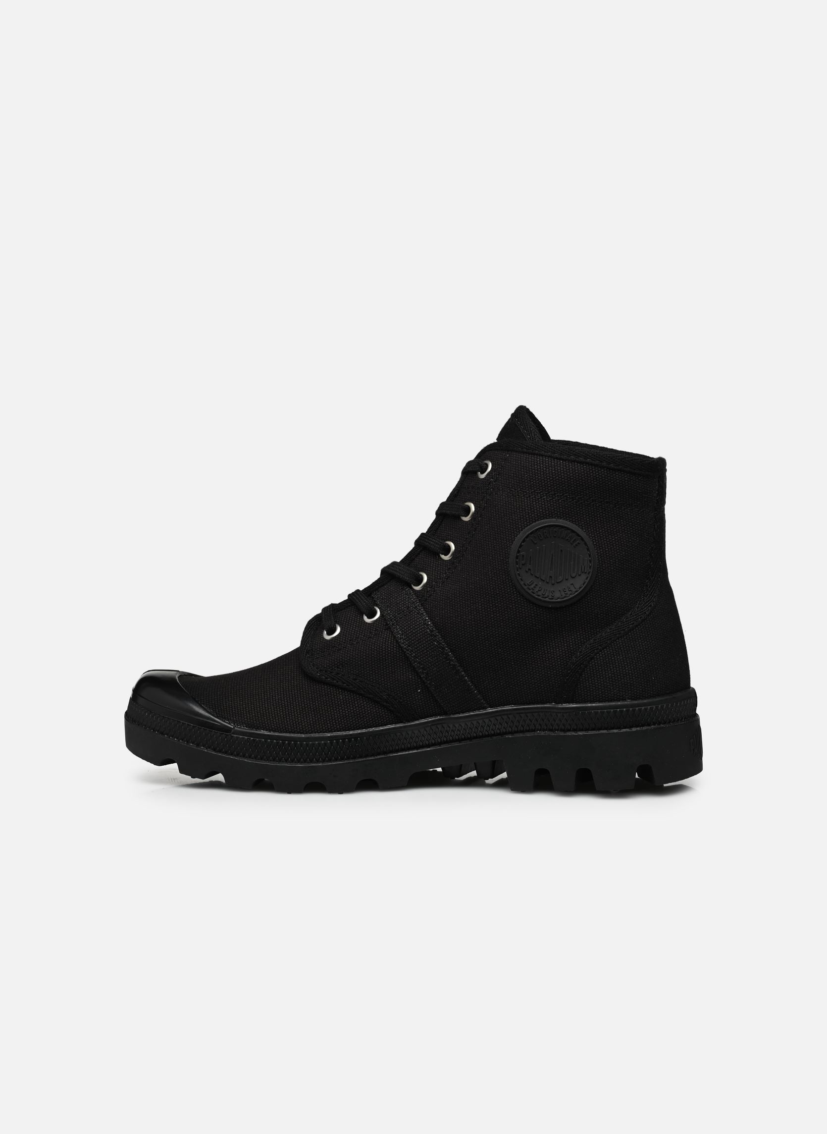 Stivaletti con lacci PALLABROUSSE MM uomo nero Palladium Stivaletti con lacci PALLABROUSSE MM uomo nero BLACK/BLACK