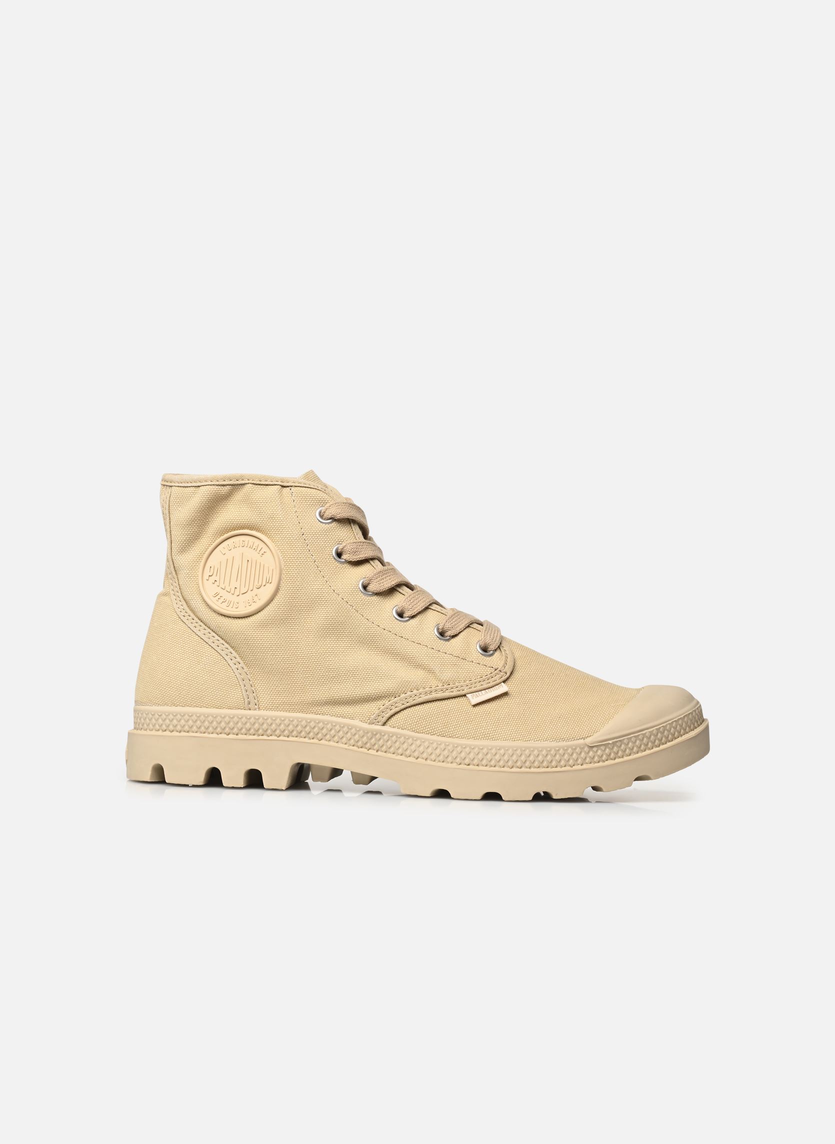 Veterlaarsjes PAMPA HI MM heren beige Palladium Veterlaarsjes PAMPA HI MM heren beige SAHARA/SAFARI