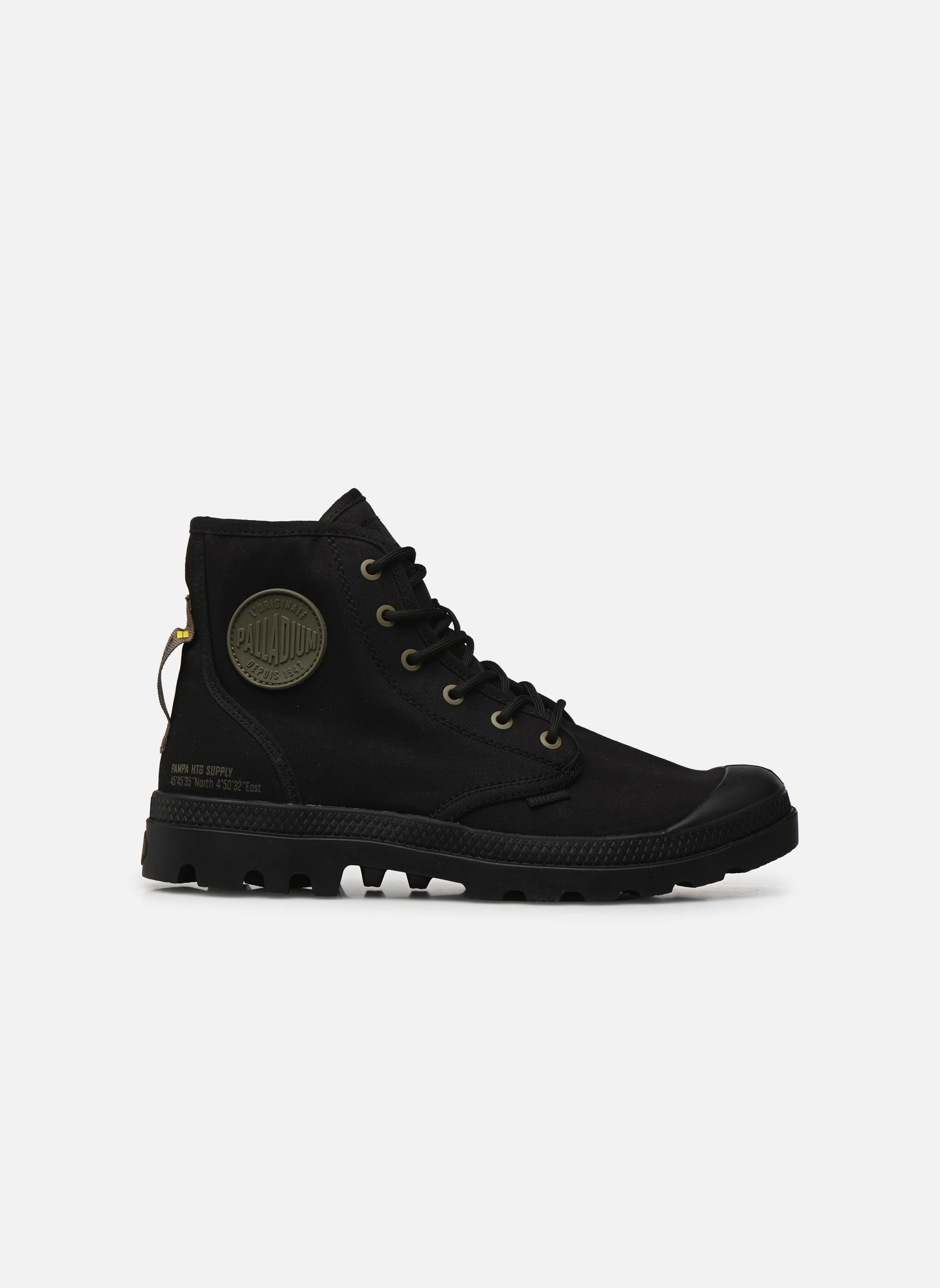 Stivaletti con lacci PAMPA HI HERITAGE SUPPLY MM uomo nero Palladium Stivaletti con lacci PAMPA HI HERITAGE SUPPLY MM uomo nero BLACKBLACK