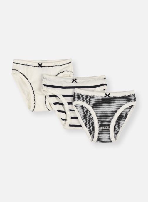 PETIT BATEAU Lot de 3 culottes imprimé Coeurs Fille pas cher PETIT BATEAU Lot de 3 culottes imprimé Coeurs Fille pas cher
