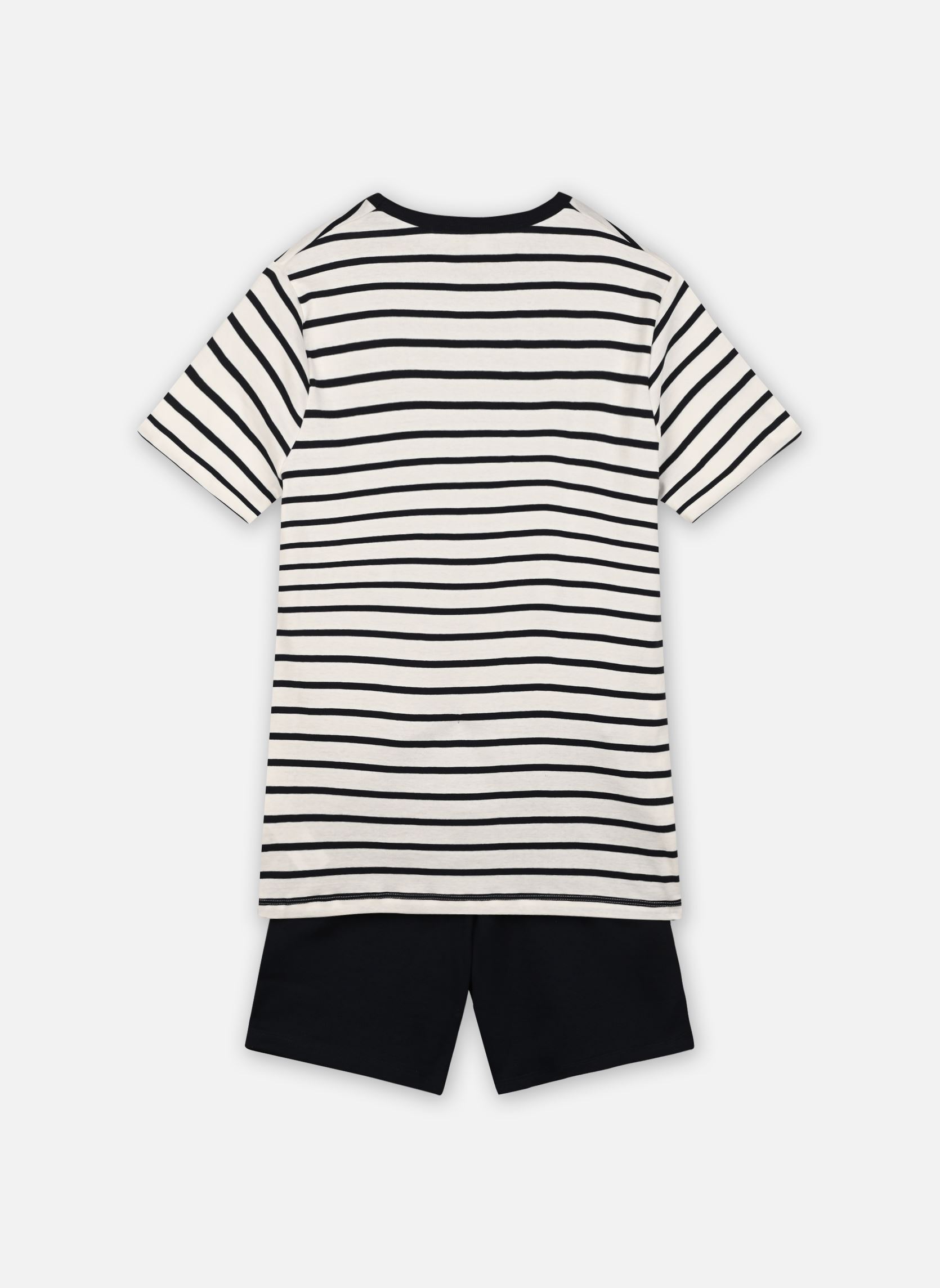 Pyjama sets Pyjacourt Marinière Garçon en Coton jongens wit Petit Bateau Pyjama sets Pyjacourt Marinière Garçon en Coton jongens wit MARSHMALLOW & SMOKING