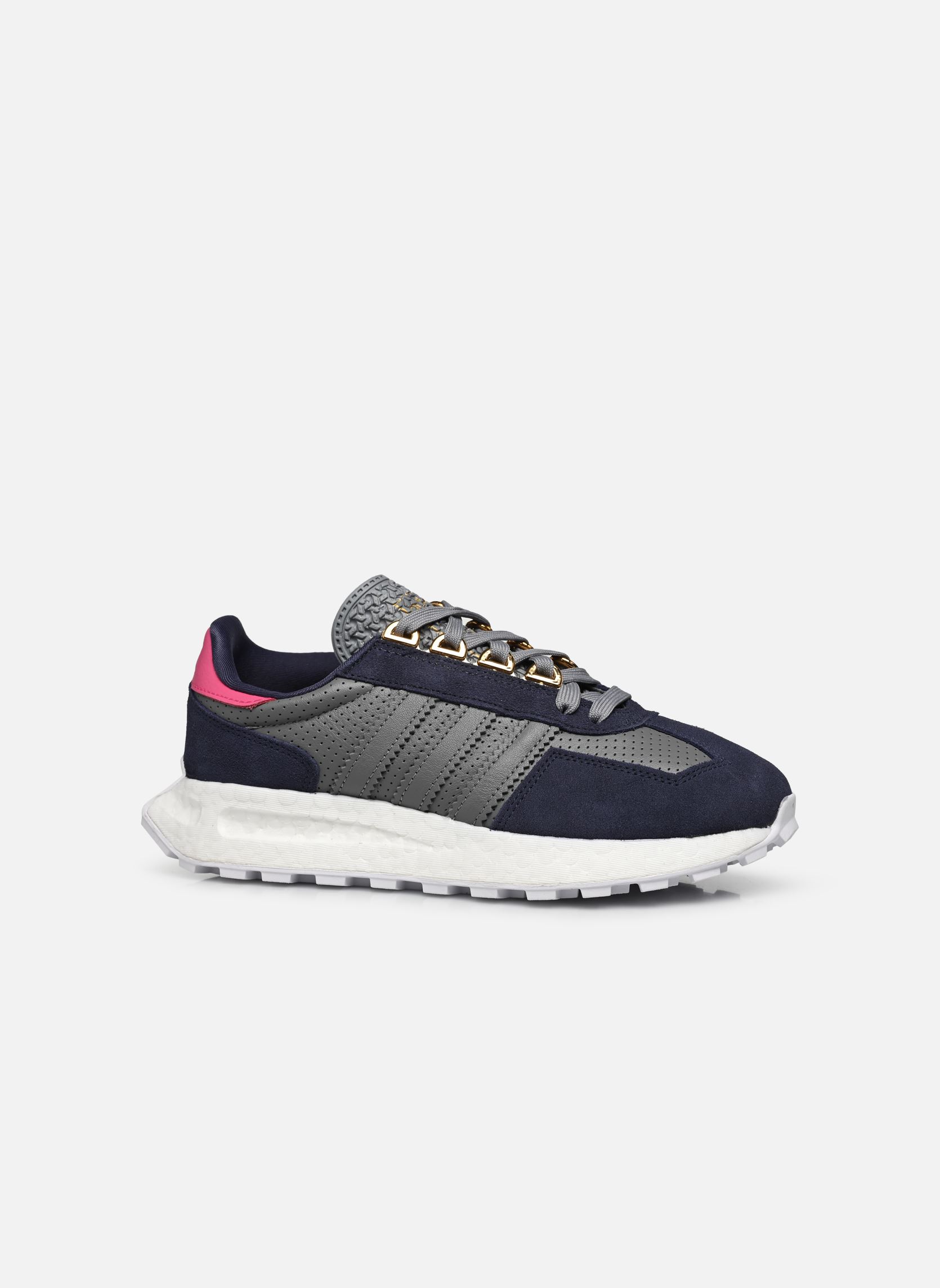 Niedrige Sneaker Retropy E5 W damen blau adidas originals Niedrige Sneaker Retropy E5 W damen blau SHANAV/SHANAV/GRETHR