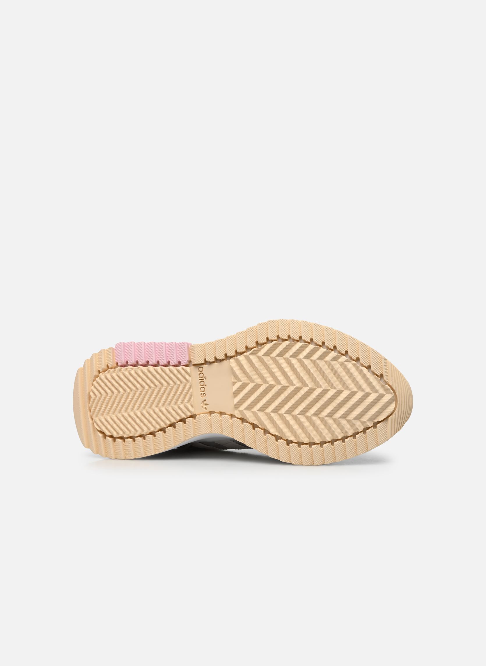 Niedrige Sneaker Retropy F2 W damen grau adidas originals Niedrige Sneaker Retropy F2 W damen grau GREONE/OWHITE/GRETWO