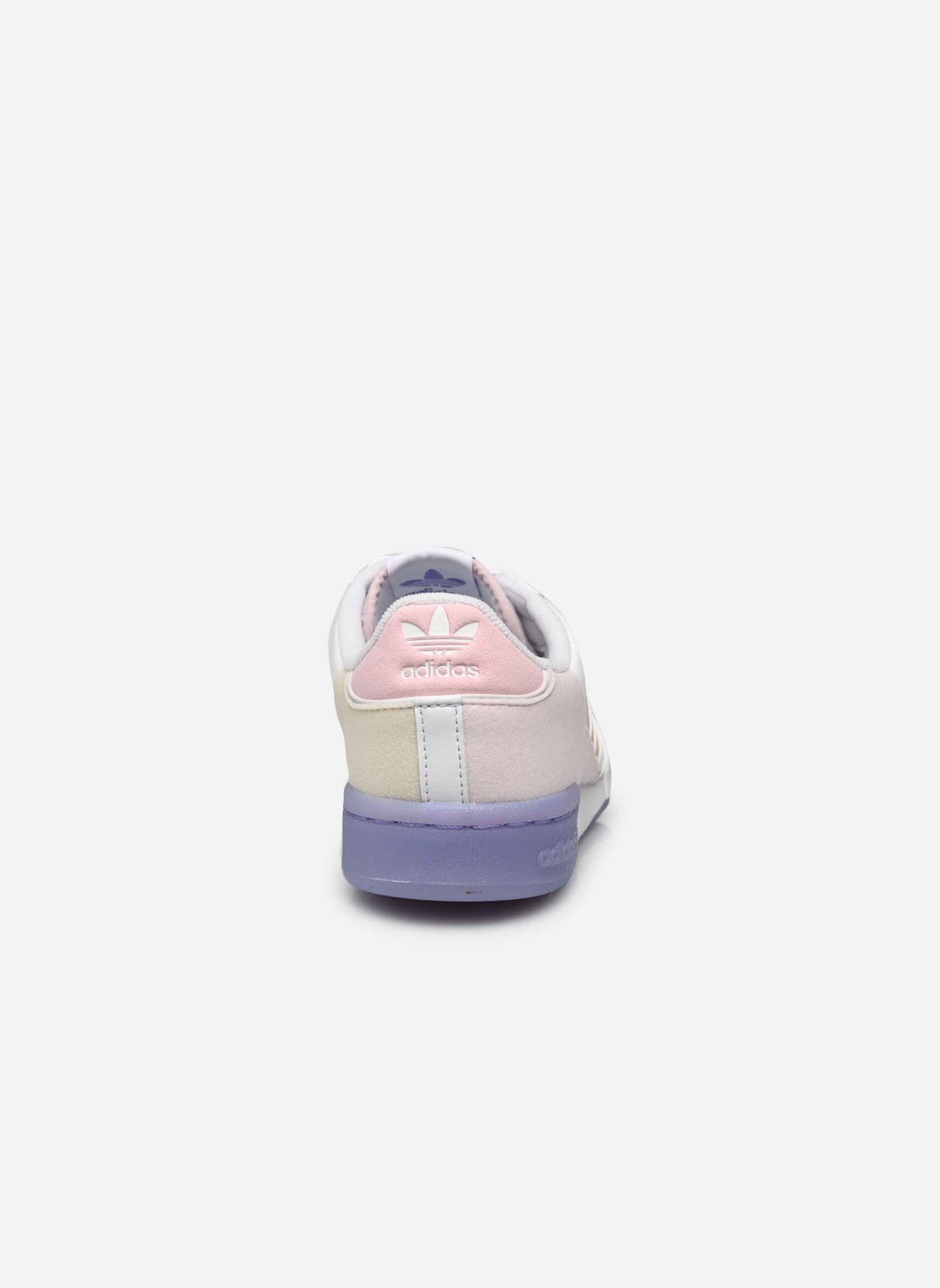 Niedrige Sneaker Continental 80 Stripes J mädchen weiß adidas originals Niedrige Sneaker Continental 80 Stripes J mädchen weiß Ftwwht/Pulamb/Semiru