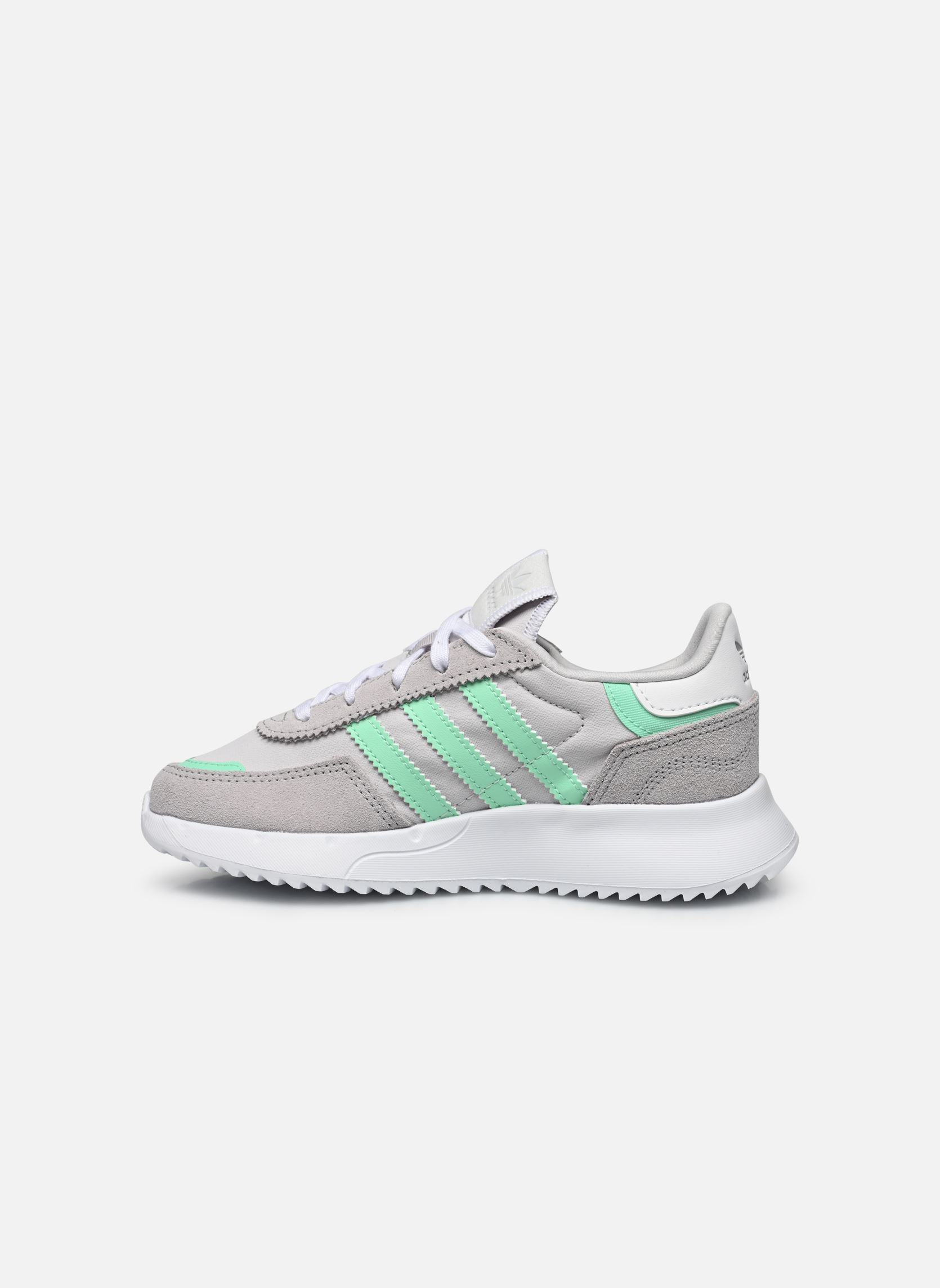 Niedrige Sneaker Retropy F2 C grau adidas originals Niedrige Sneaker Retropy F2 C grau Greone/Pulmin/Gretwo