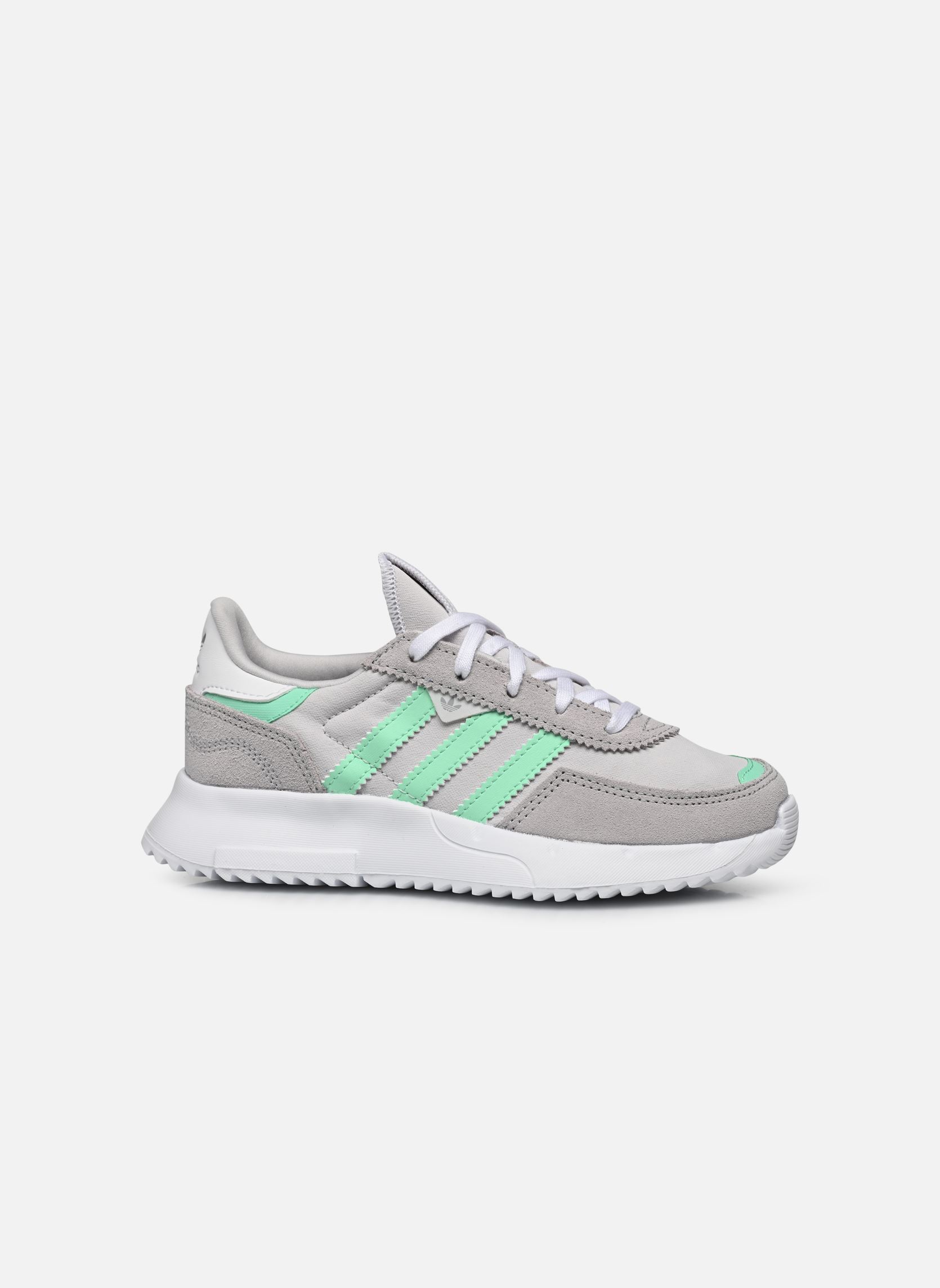Niedrige Sneaker Retropy F2 C grau adidas originals Niedrige Sneaker Retropy F2 C grau Greone/Pulmin/Gretwo