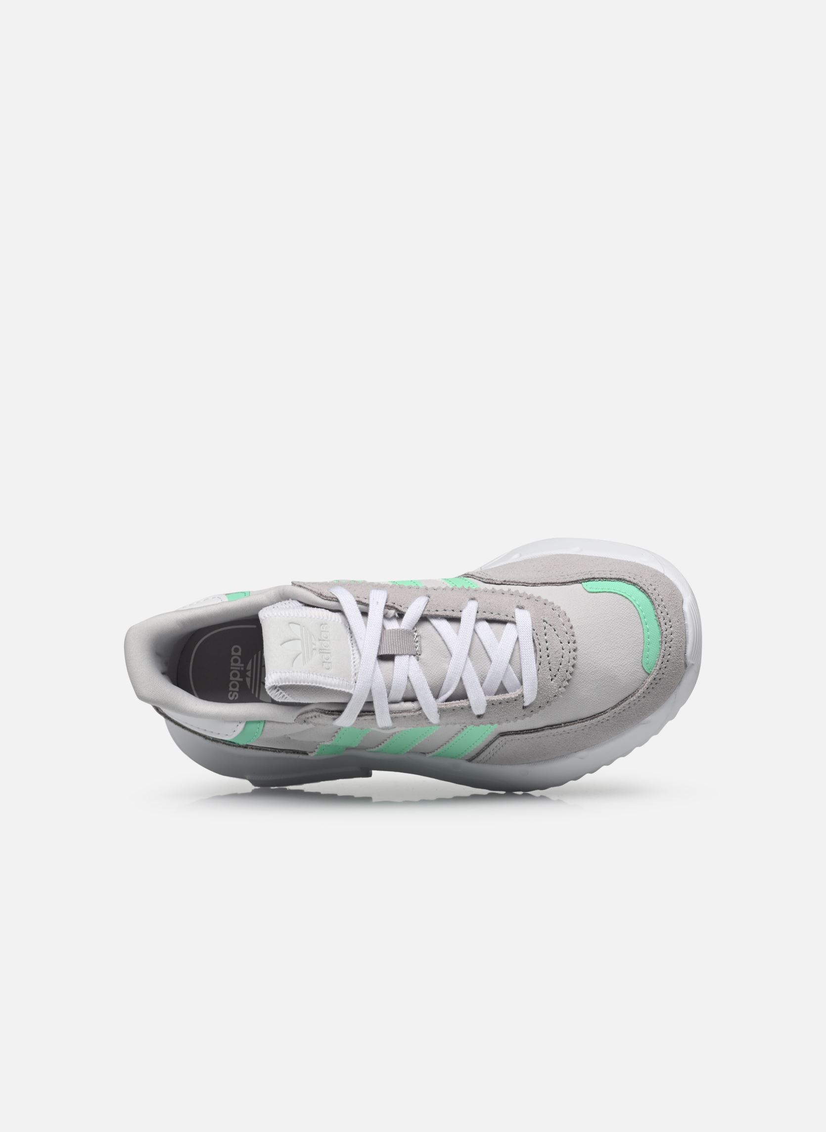 Niedrige Sneaker Retropy F2 C grau adidas originals Niedrige Sneaker Retropy F2 C grau Greone/Pulmin/Gretwo
