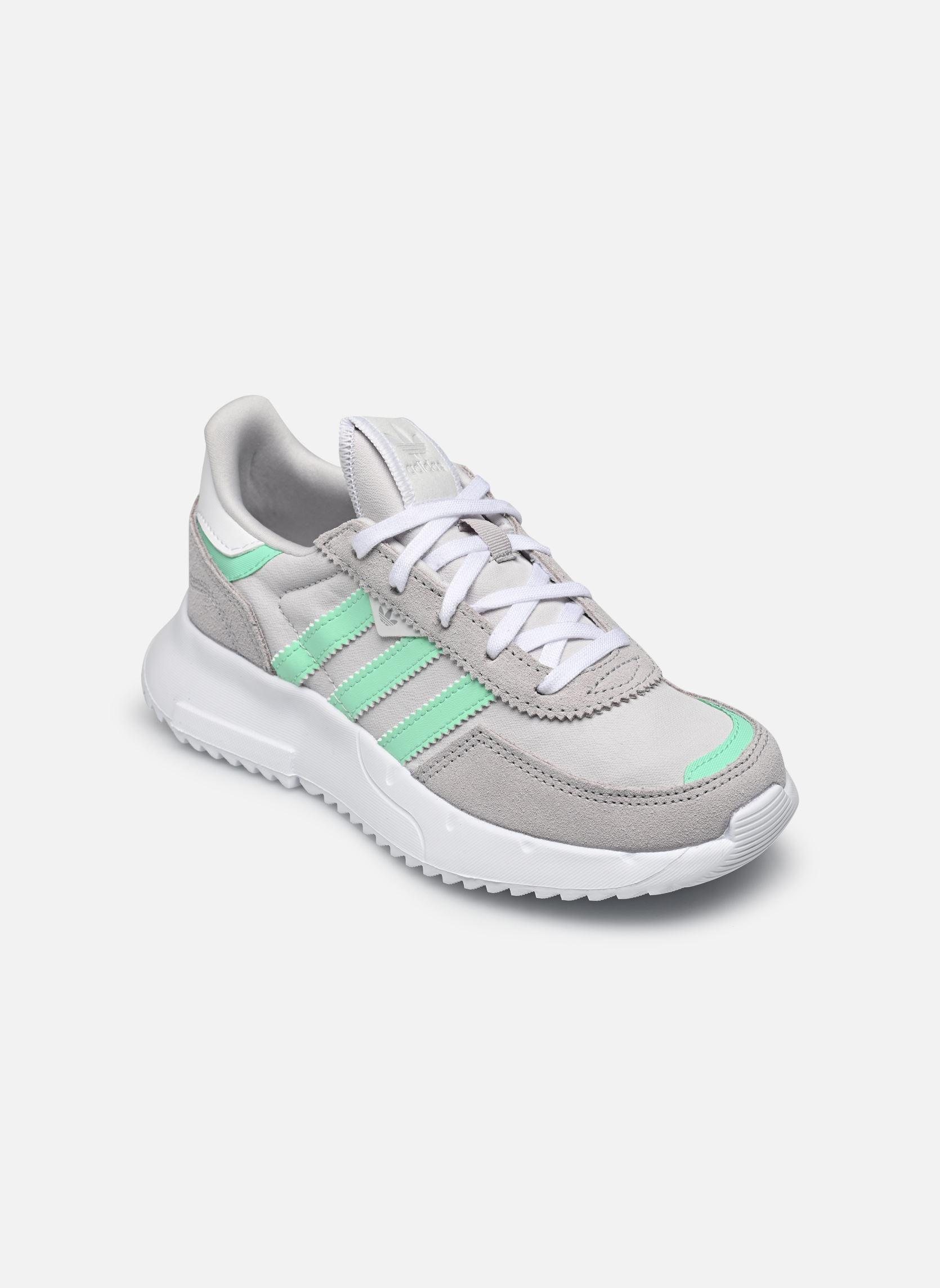 Niedrige Sneaker Retropy F2 C grau adidas originals Niedrige Sneaker Retropy F2 C grau Greone/Pulmin/Gretwo