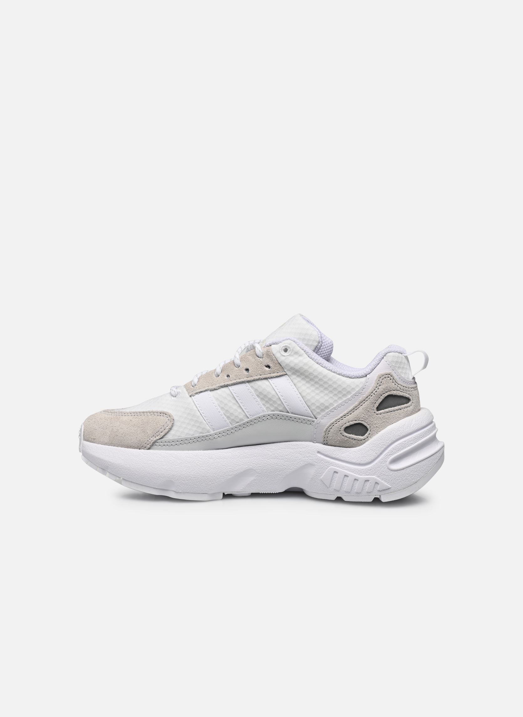 Niedrige Sneaker Zx 22 J mädchen weiß adidas originals Niedrige Sneaker Zx 22 J mädchen weiß FTWWHT/FTWWHT/CRYWHT