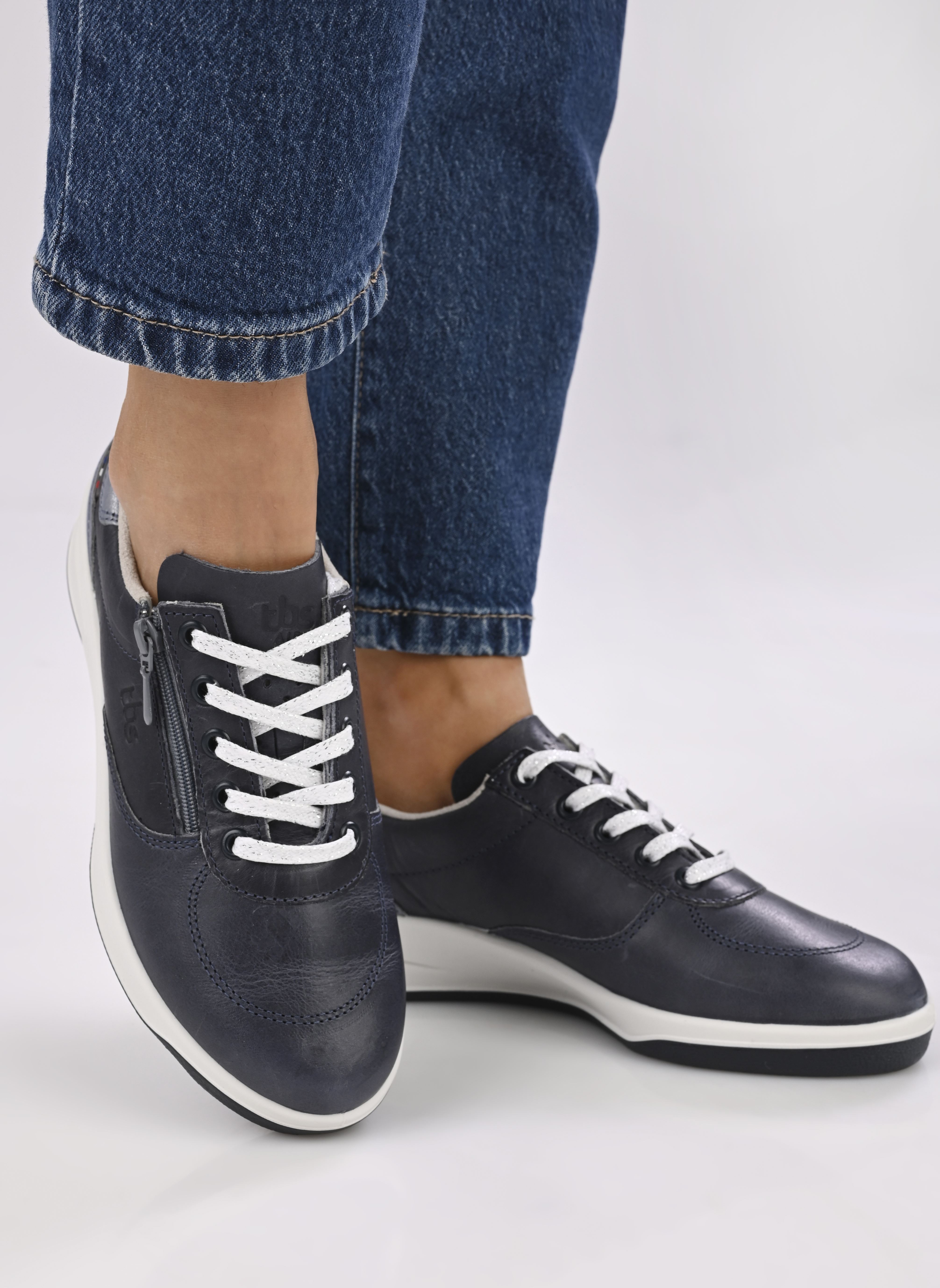 Baskets basses Brazip2 femme gris TBS Made in France Baskets basses Brazip2 femme gris ARDOISE