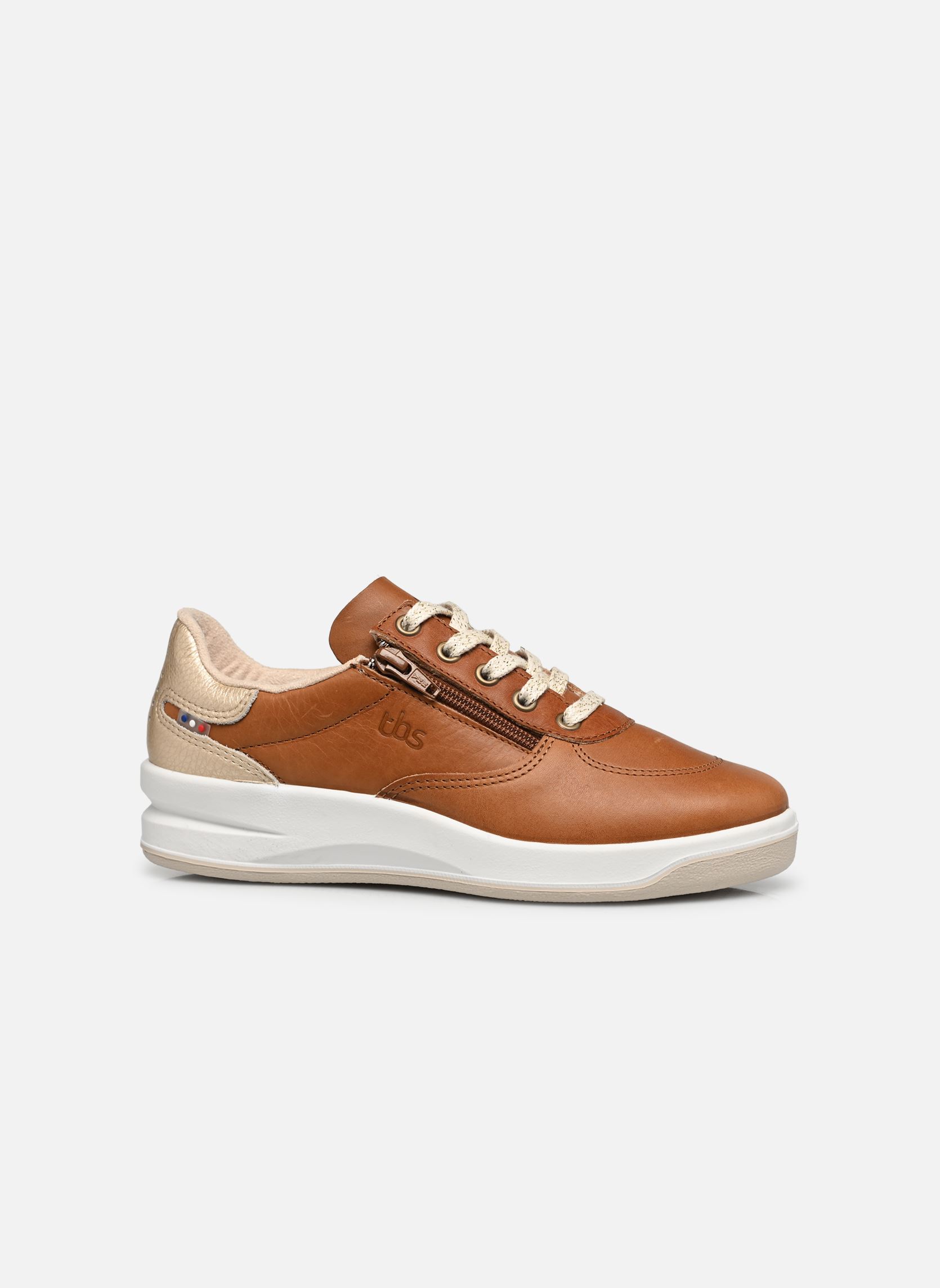 Baskets basses Brazip2 femme marron TBS Made in France Baskets basses Brazip2 femme marron TAN