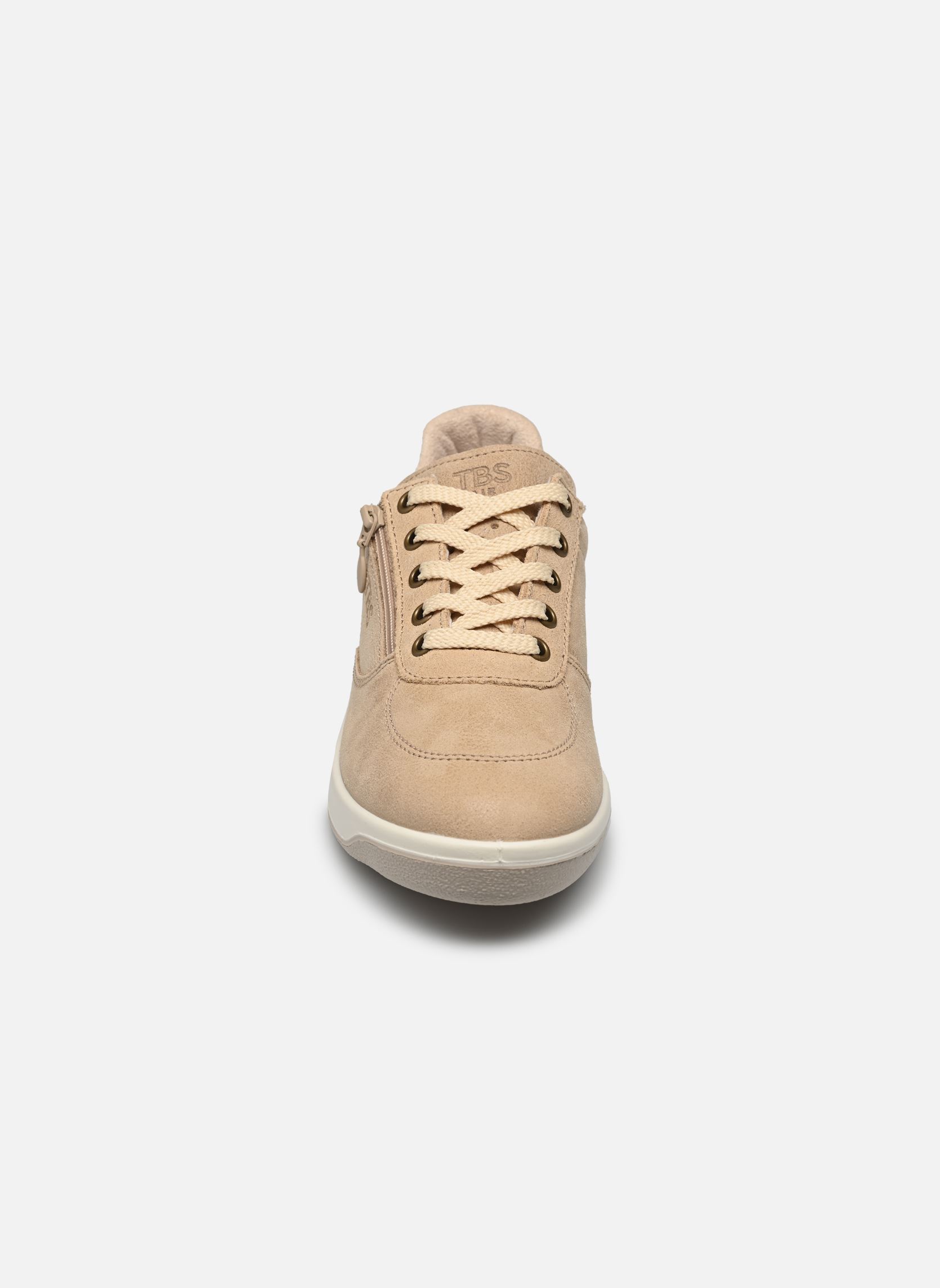 Niedrige Sneaker Brazip2 damen beige TBS Made in France Niedrige Sneaker Brazip2 damen beige BEIGE