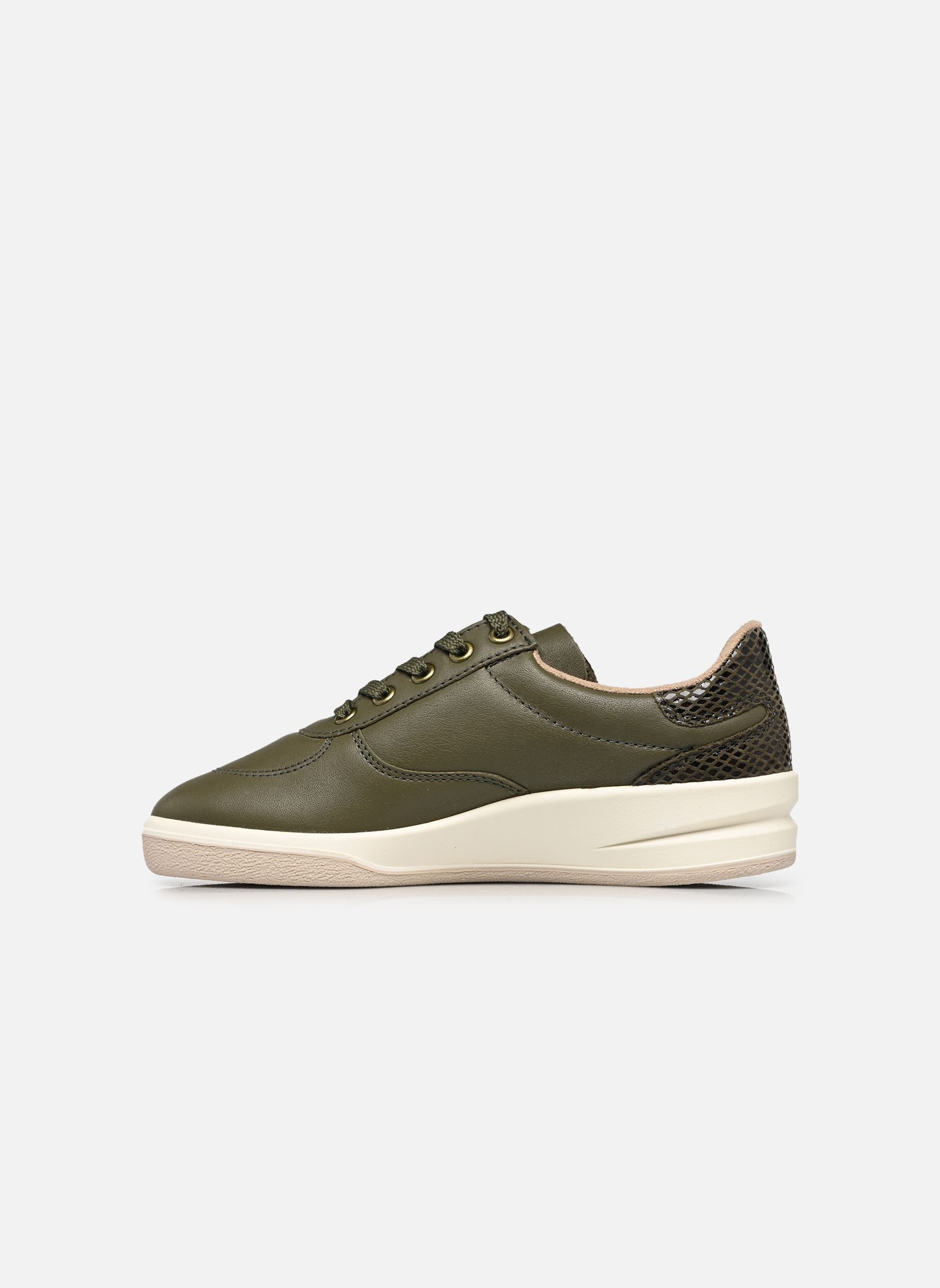 Baskets basses Brazip2 femme vert TBS Made in France Baskets basses Brazip2 femme vert KAKI