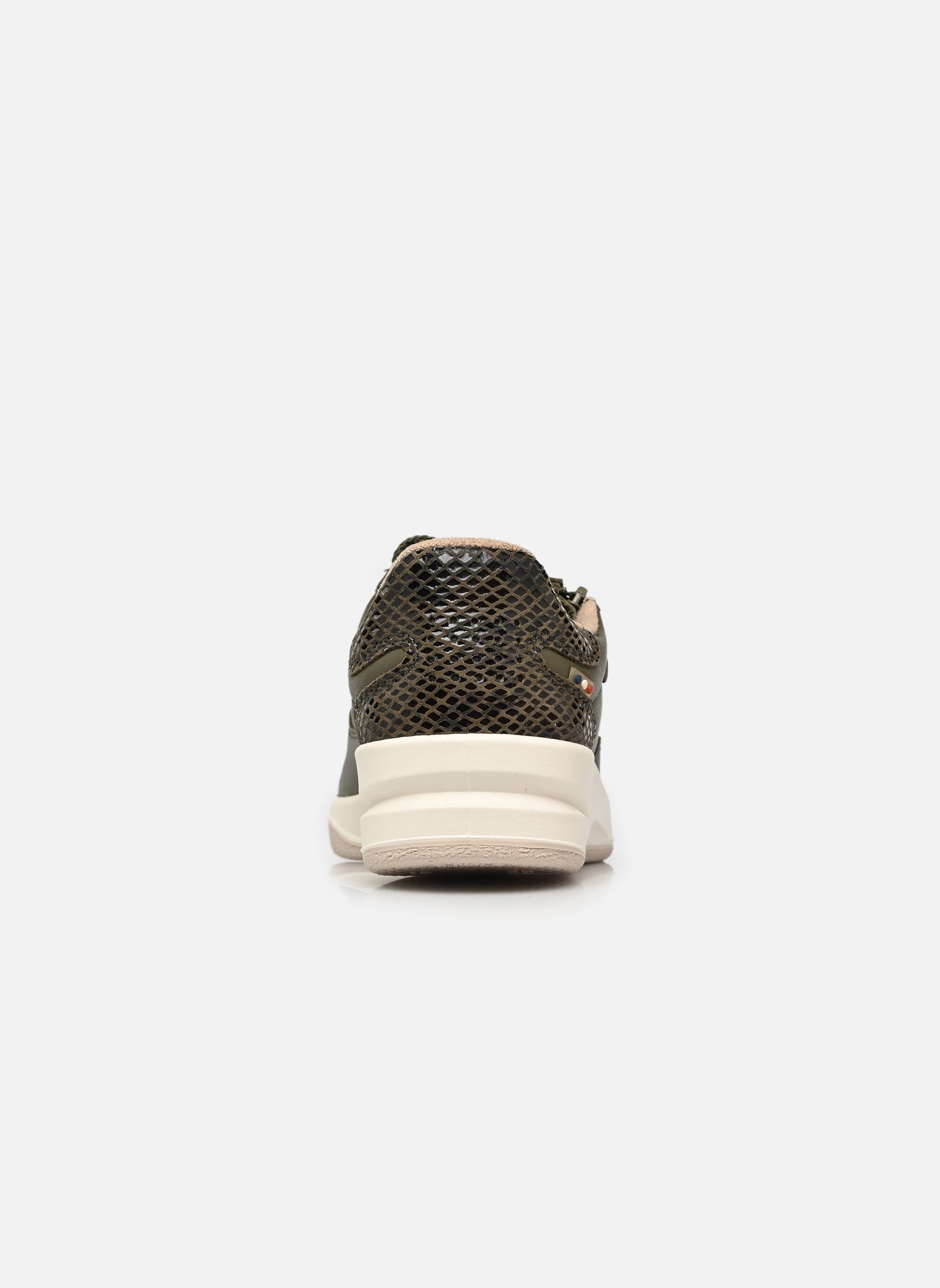 Baskets basses Brazip2 femme vert TBS Made in France Baskets basses Brazip2 femme vert KAKI
