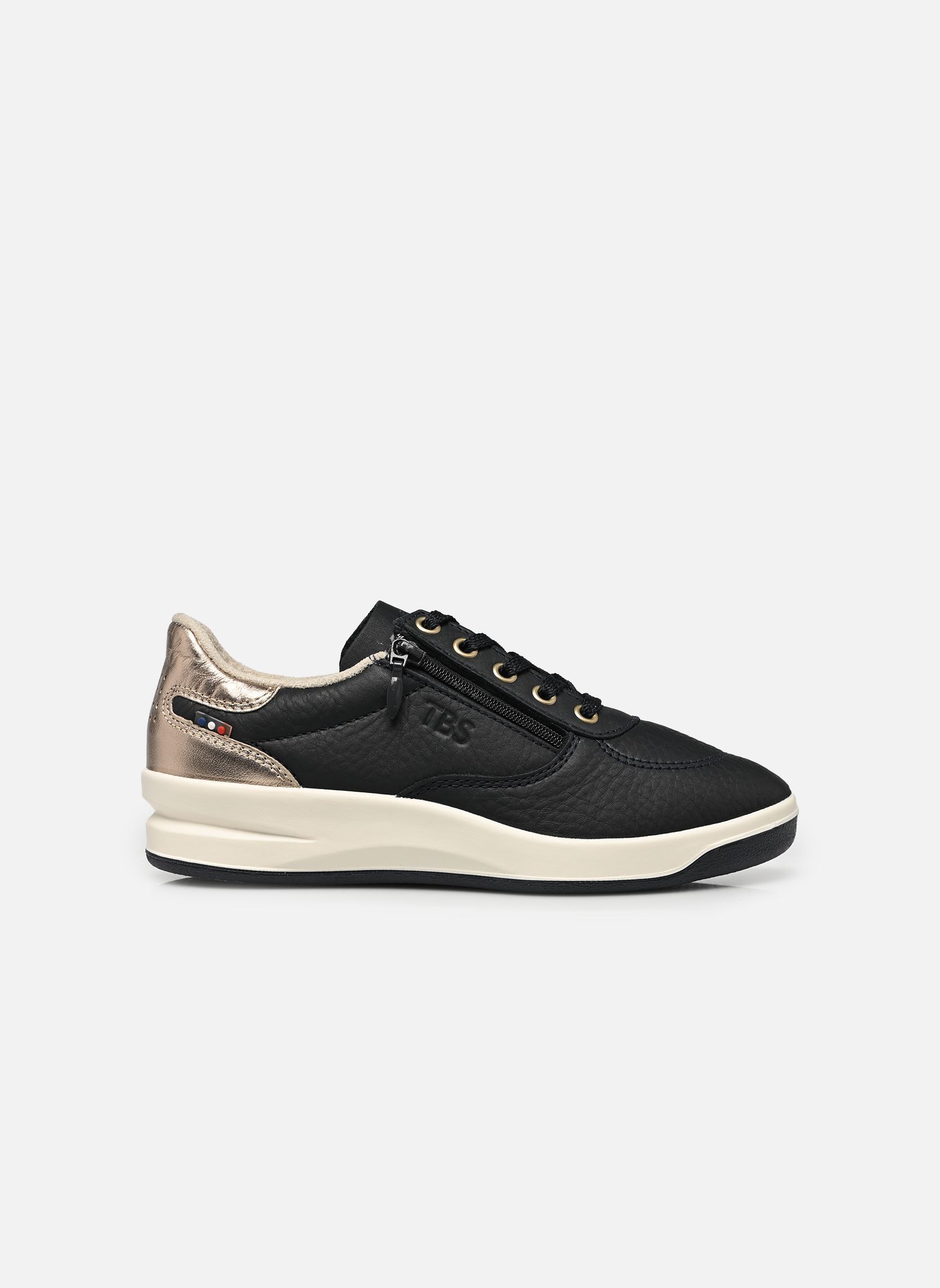 Baskets basses Brazip2 femme bleu TBS Made in France Baskets basses Brazip2 femme bleu MARINE + CHAMPAGNE