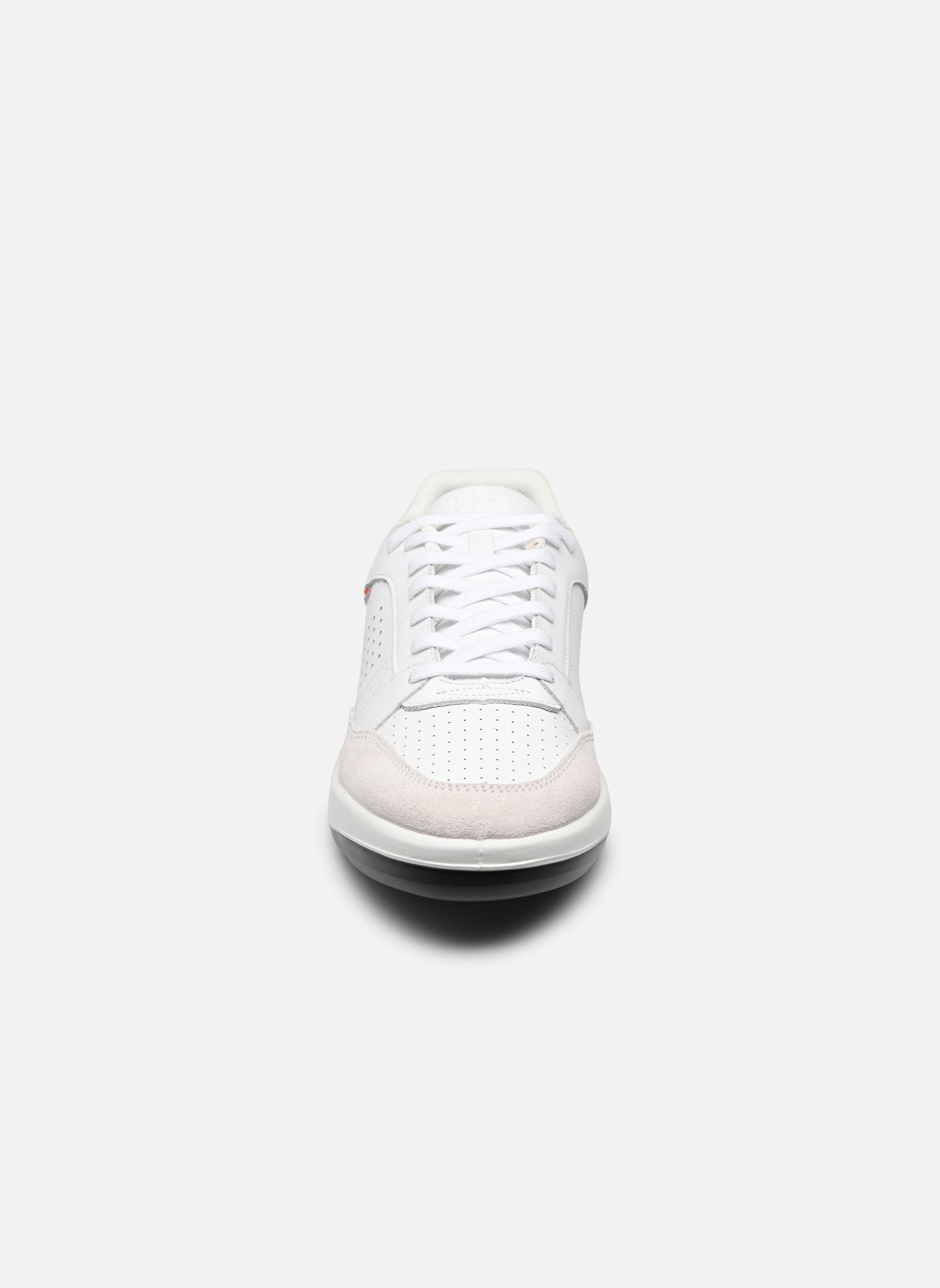 Niedrige Sneaker Allbinn herren weiß TBS Made in France Niedrige Sneaker Allbinn herren weiß BLANC + NAVY