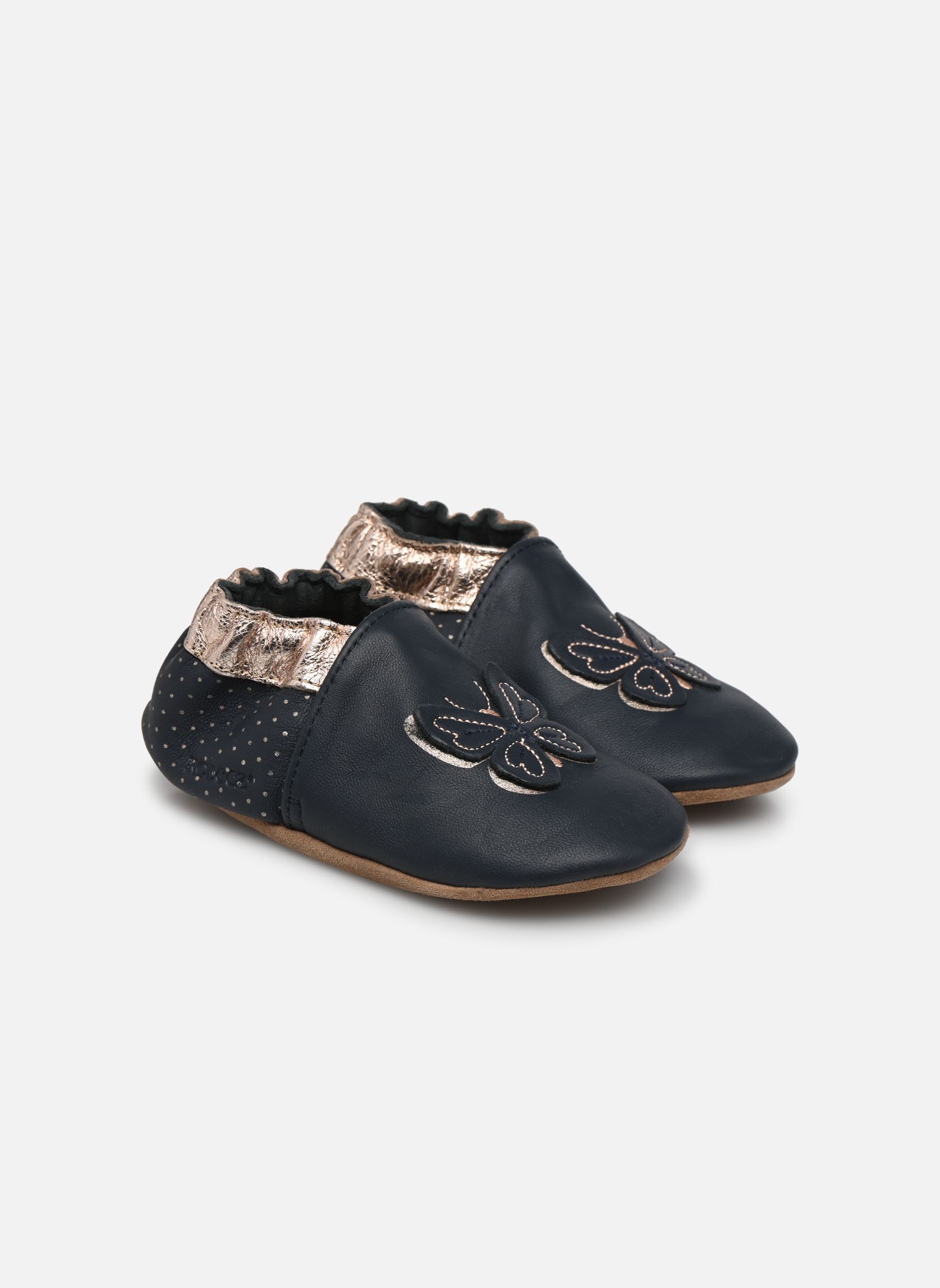 Chaussons Fly The Wind fille bleu Robeez Chaussons Fly The Wind fille bleu MARINE