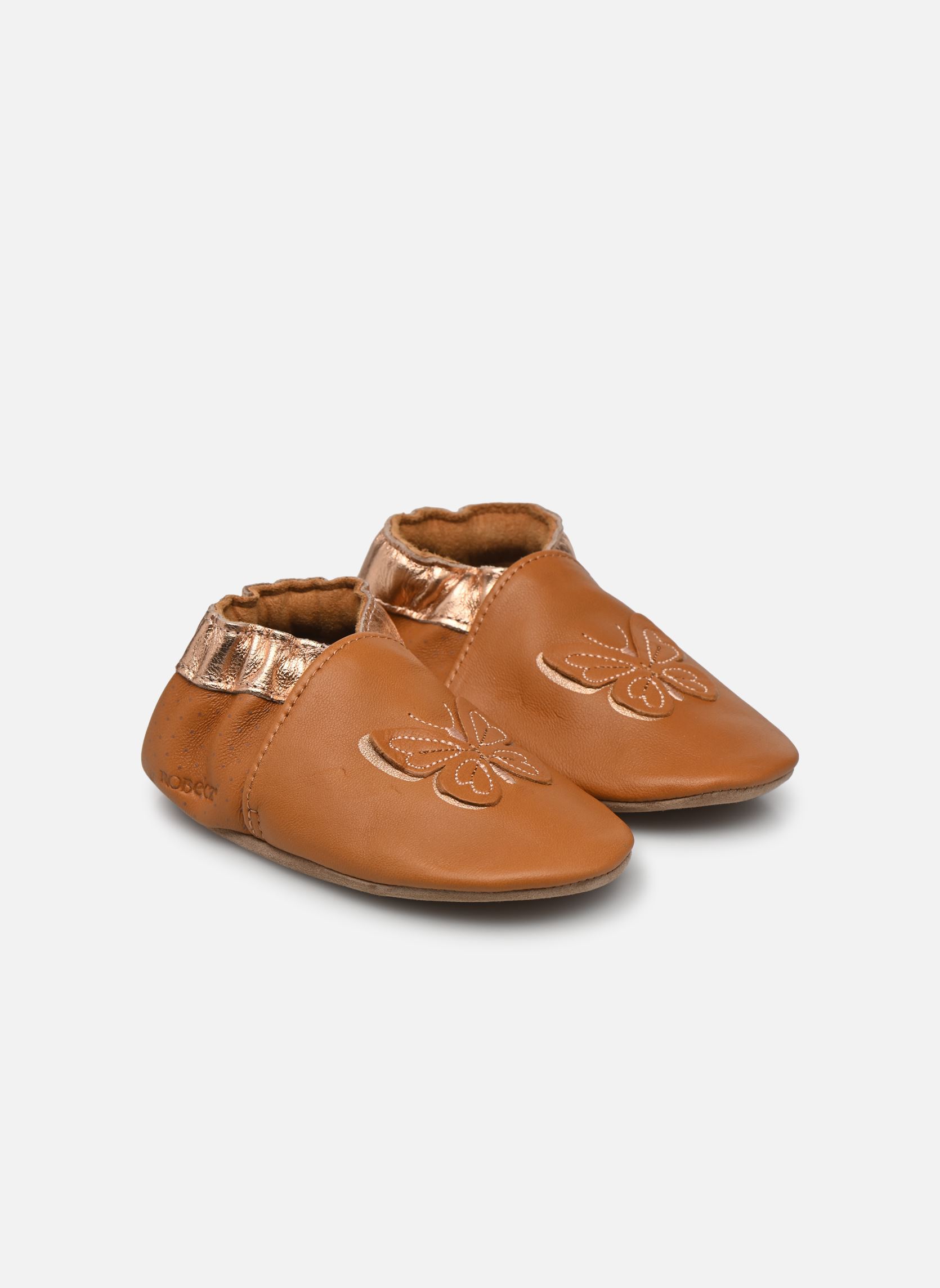 Hausschuhe Fly The Wind mädchen braun Robeez Hausschuhe Fly The Wind mädchen braun CAMEL