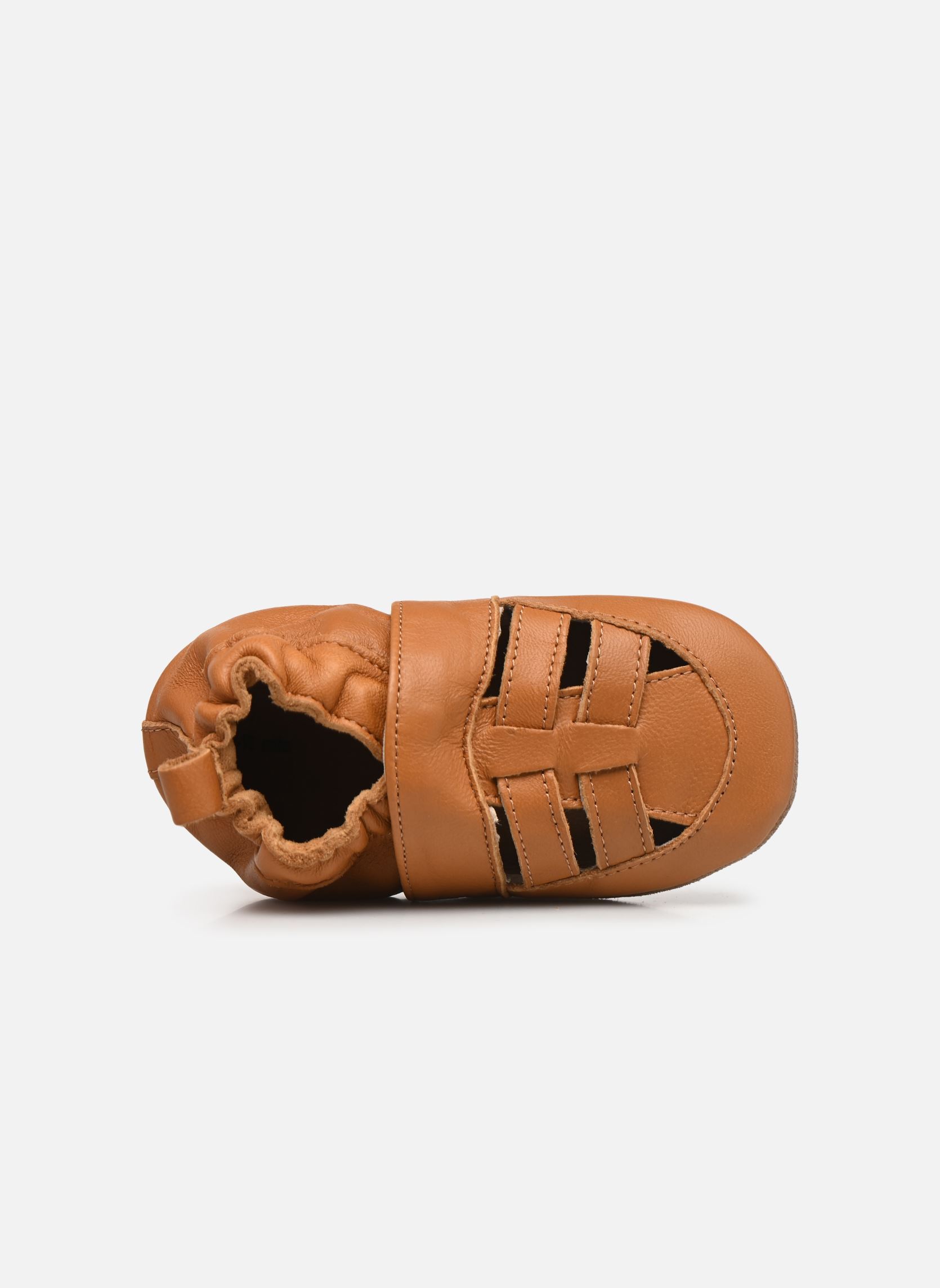 Chaussons Sandiz Veg garçon marron Robeez Chaussons Sandiz Veg garçon marron CAMEL