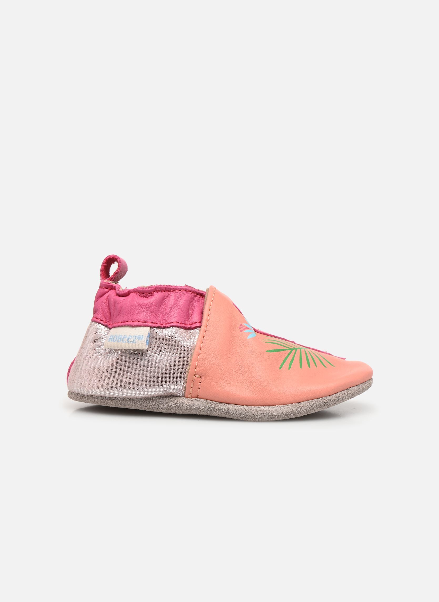 Chaussons Fairy Parrot fille orange Robeez Chaussons Fairy Parrot fille orange ORANGE CORAIL ROSE METAL