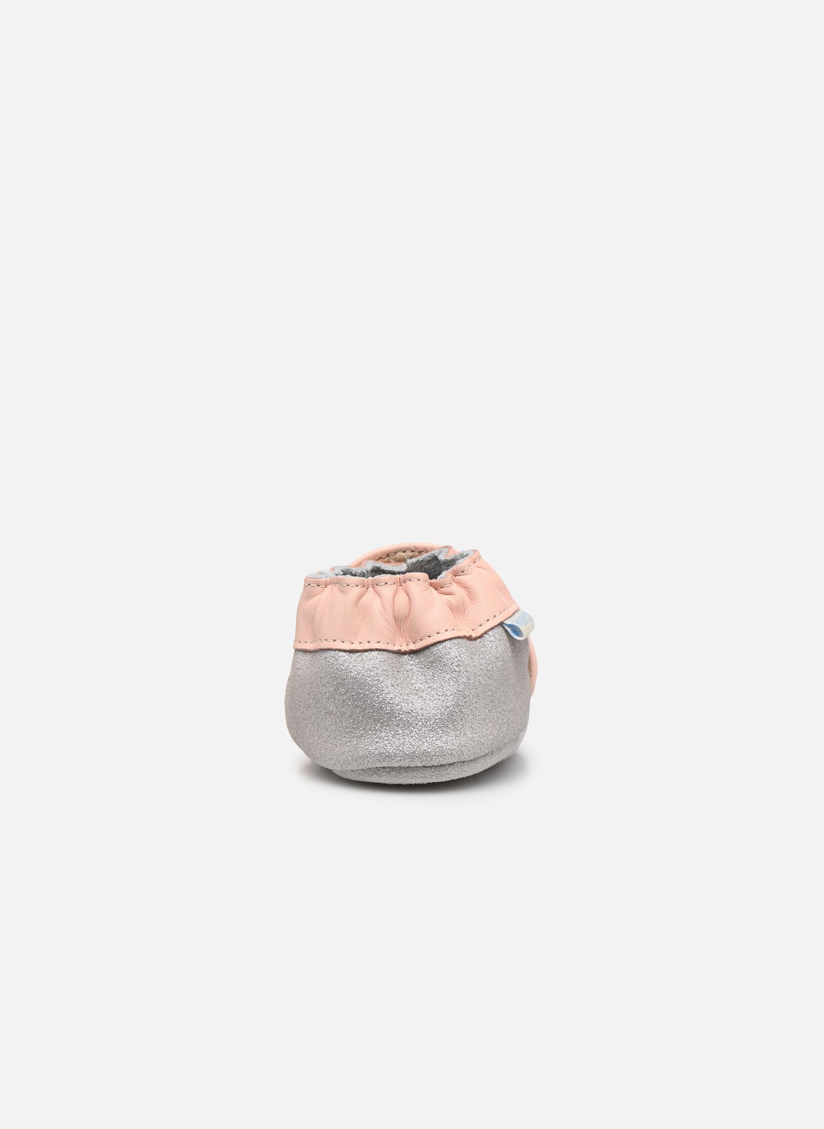 Hausschuhe Holidays Fruits rosa Robeez Hausschuhe Holidays Fruits rosa ROSE DRAGEE ARGENT