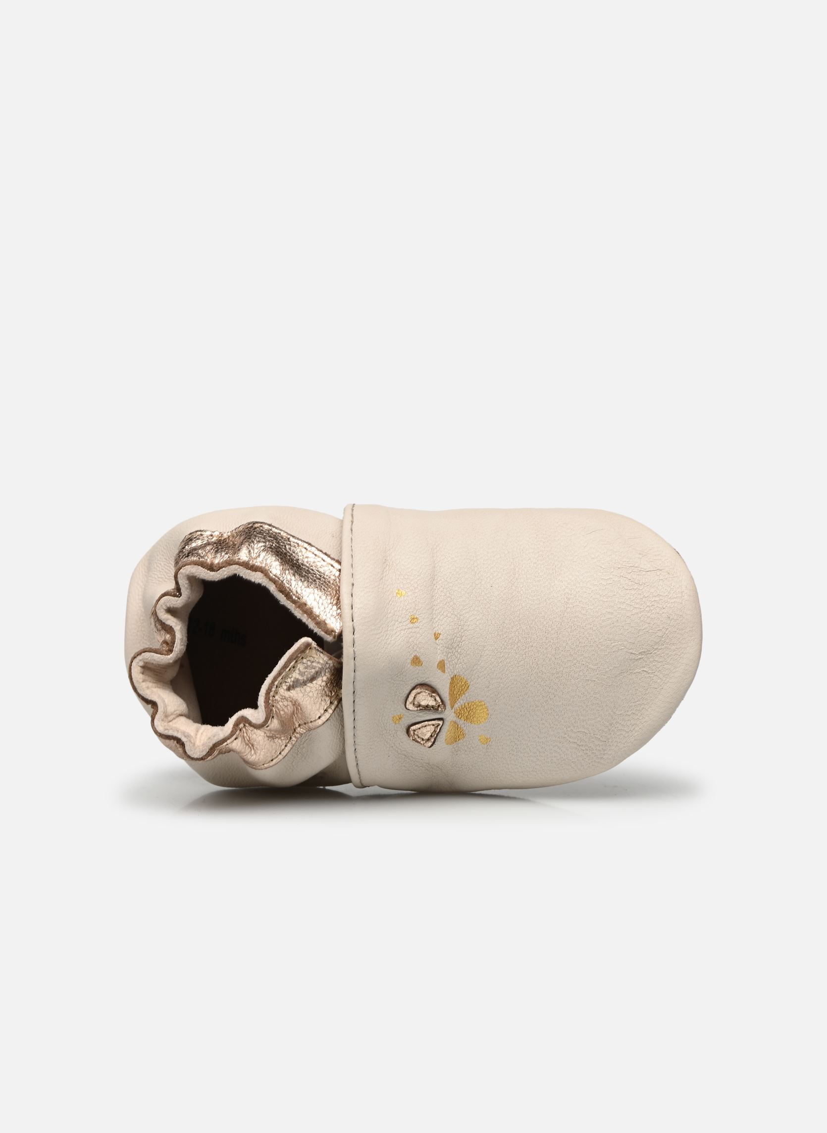 Zuecos y mules Vegetal Flower niña beige Robeez Zuecos y mules Vegetal Flower niña beige BEIGE CLAIR