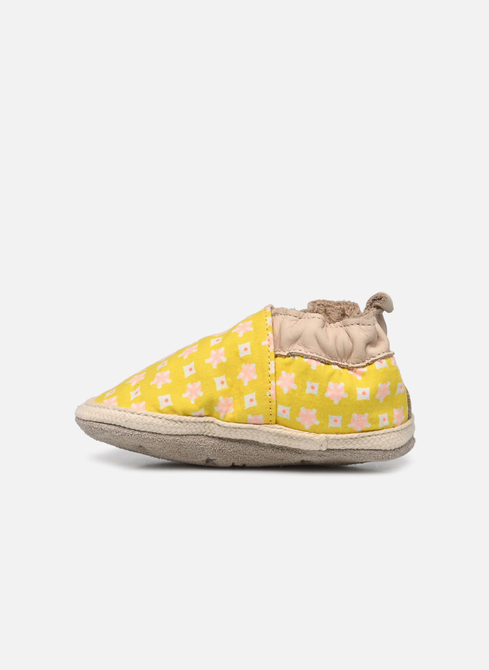 Hausschuhe Robeez X Petit Pan mädchen gelb Robeez Hausschuhe Robeez X Petit Pan mädchen gelb JAUNE ELYTIS