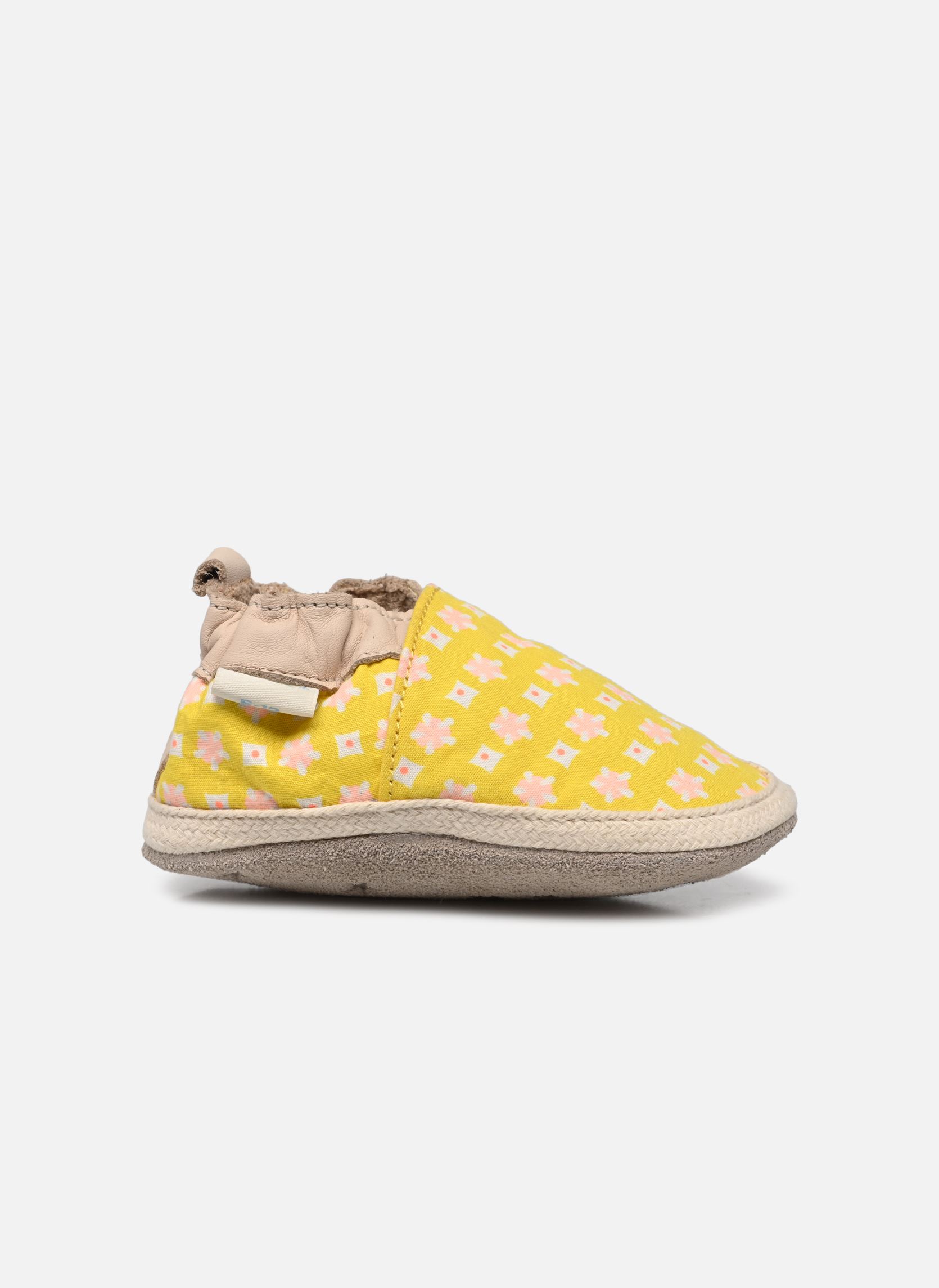 Hausschuhe Robeez X Petit Pan mädchen gelb Robeez Hausschuhe Robeez X Petit Pan mädchen gelb JAUNE ELYTIS