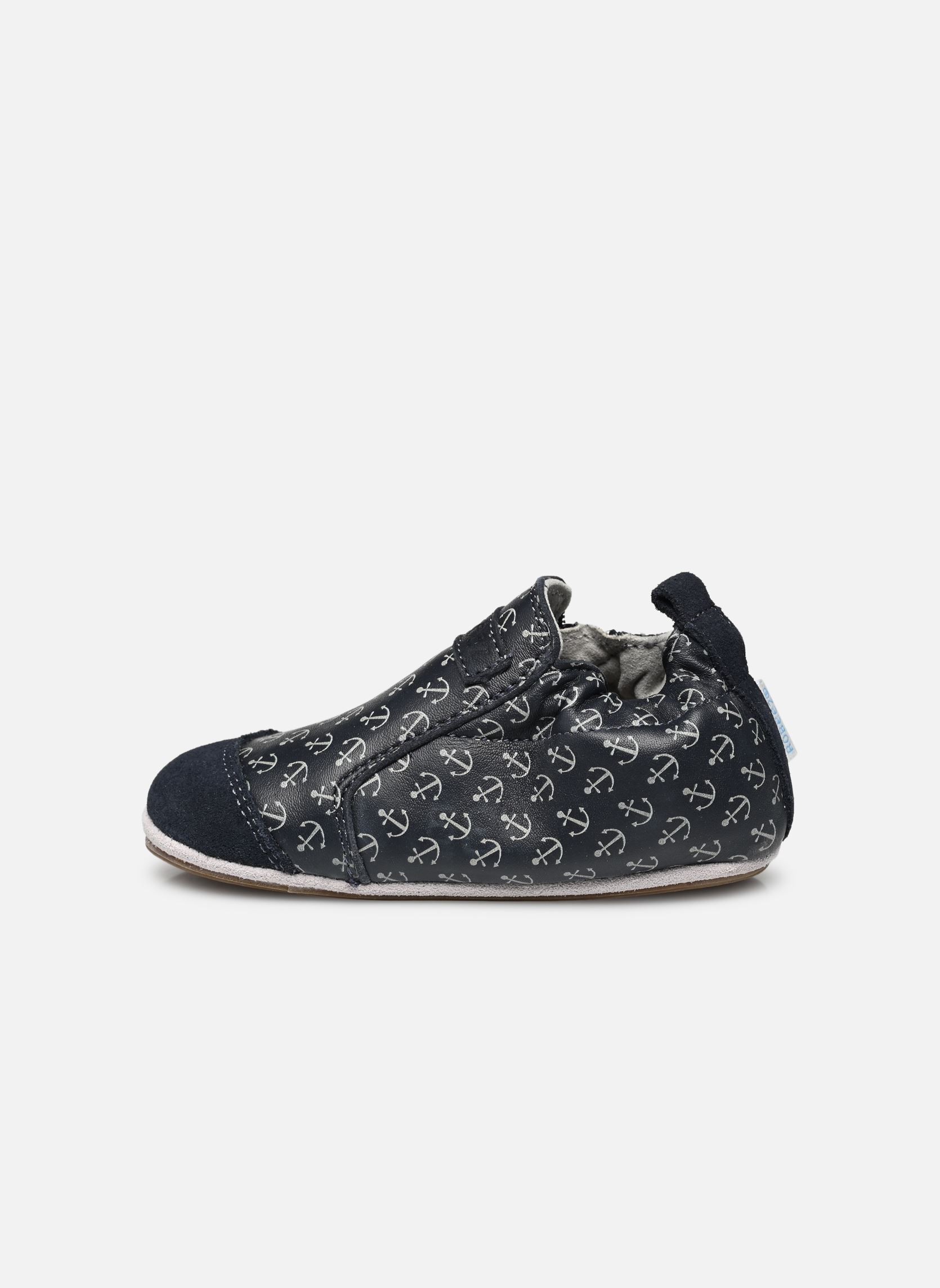 Chaussons Multi Anchor garçon bleu Robeez Chaussons Multi Anchor garçon bleu MARINE ANCRE
