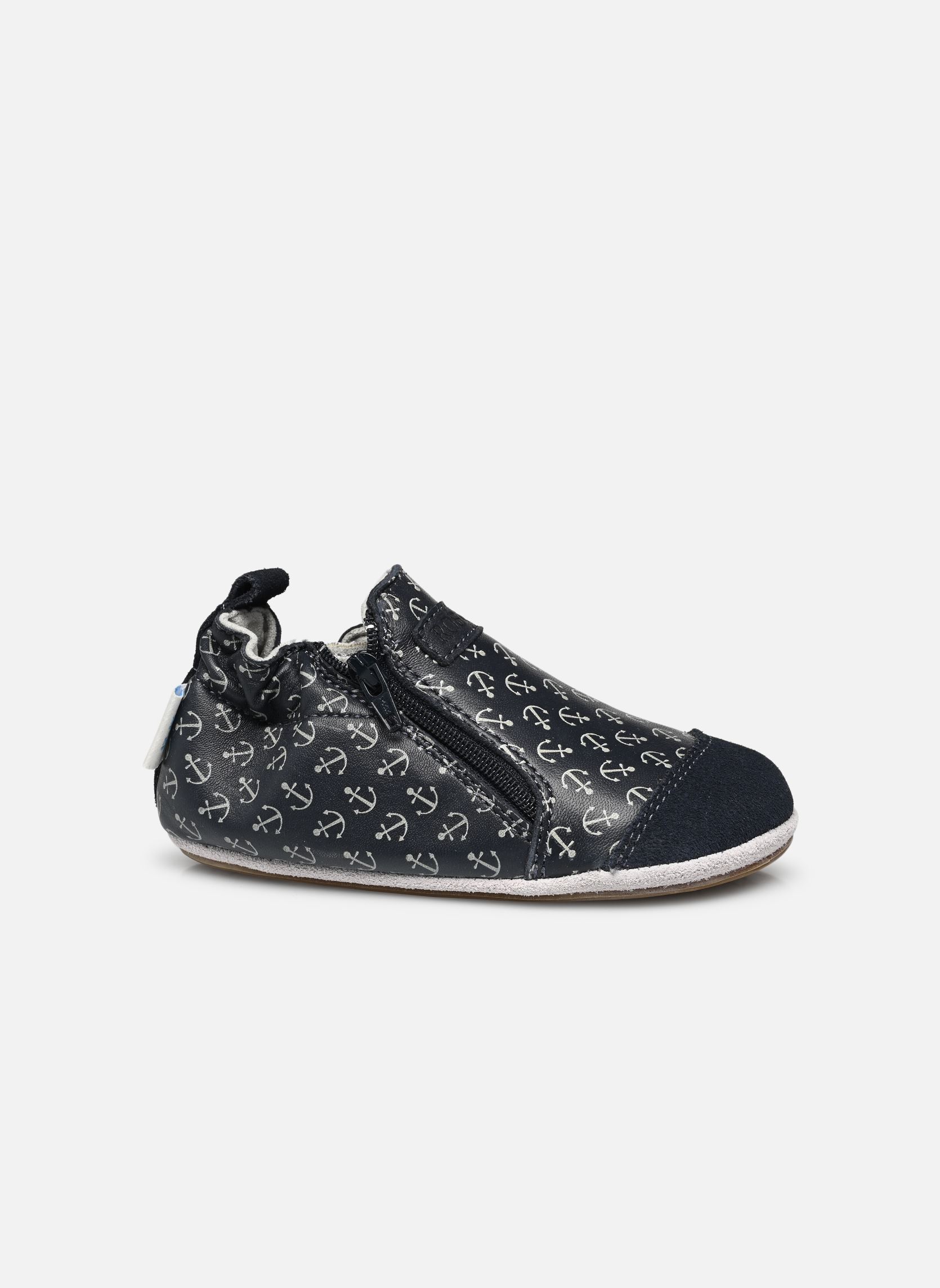 Chaussons Multi Anchor garçon bleu Robeez Chaussons Multi Anchor garçon bleu MARINE ANCRE