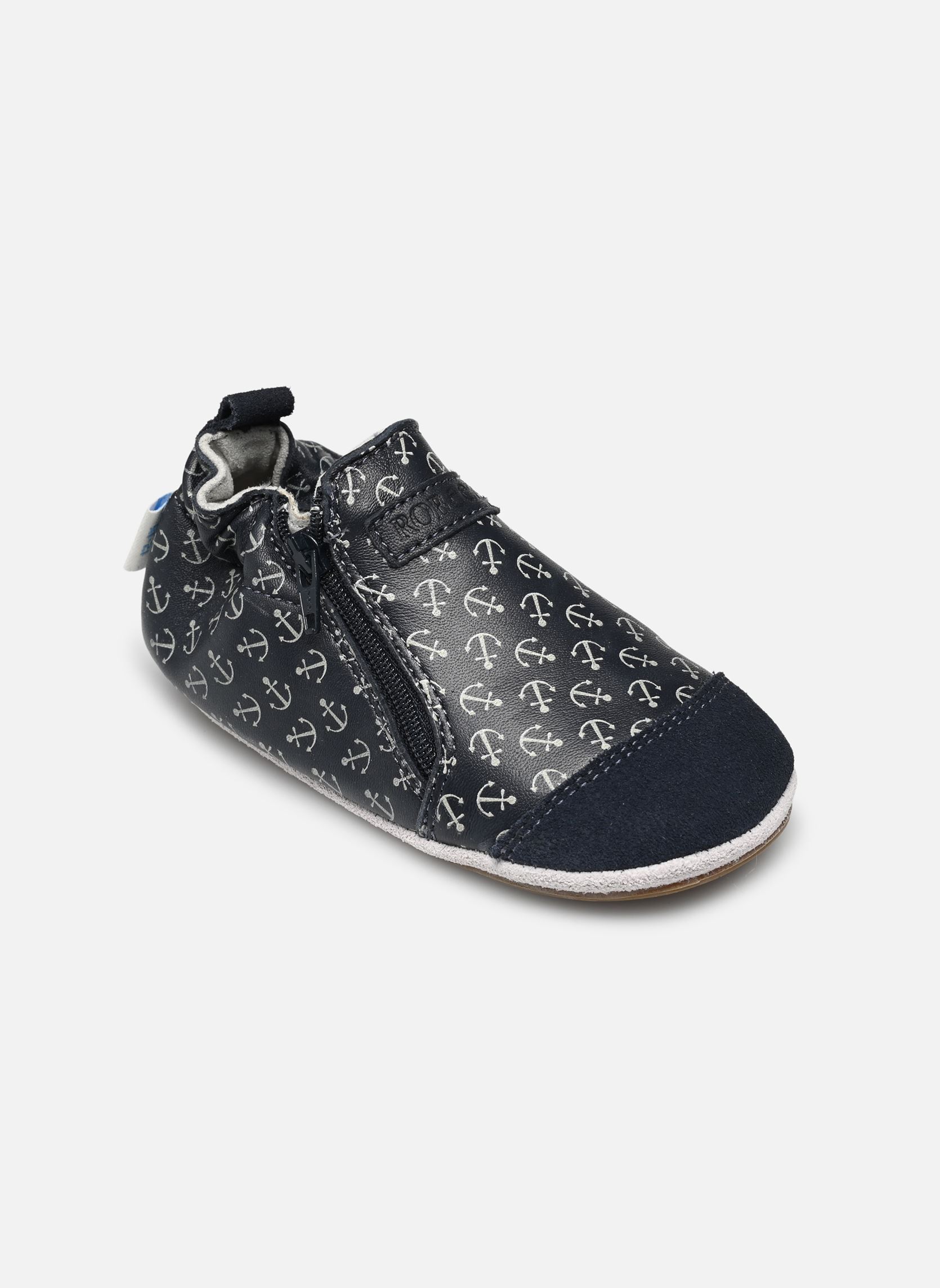 Chaussons Multi Anchor garçon bleu Robeez Chaussons Multi Anchor garçon bleu MARINE ANCRE