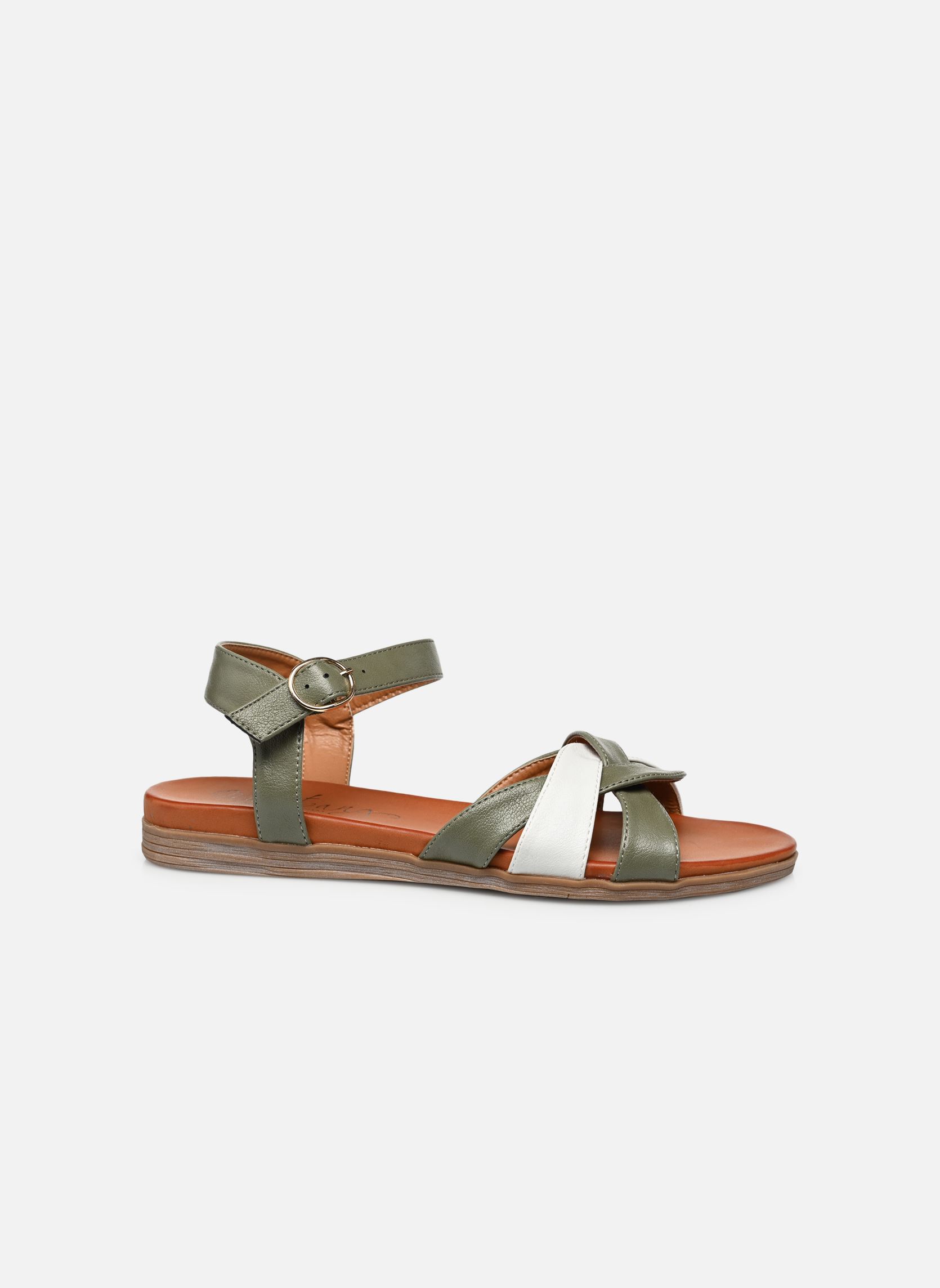 Sandalen Oufa damen grün Mustang shoes Sandalen Oufa damen grün Vert