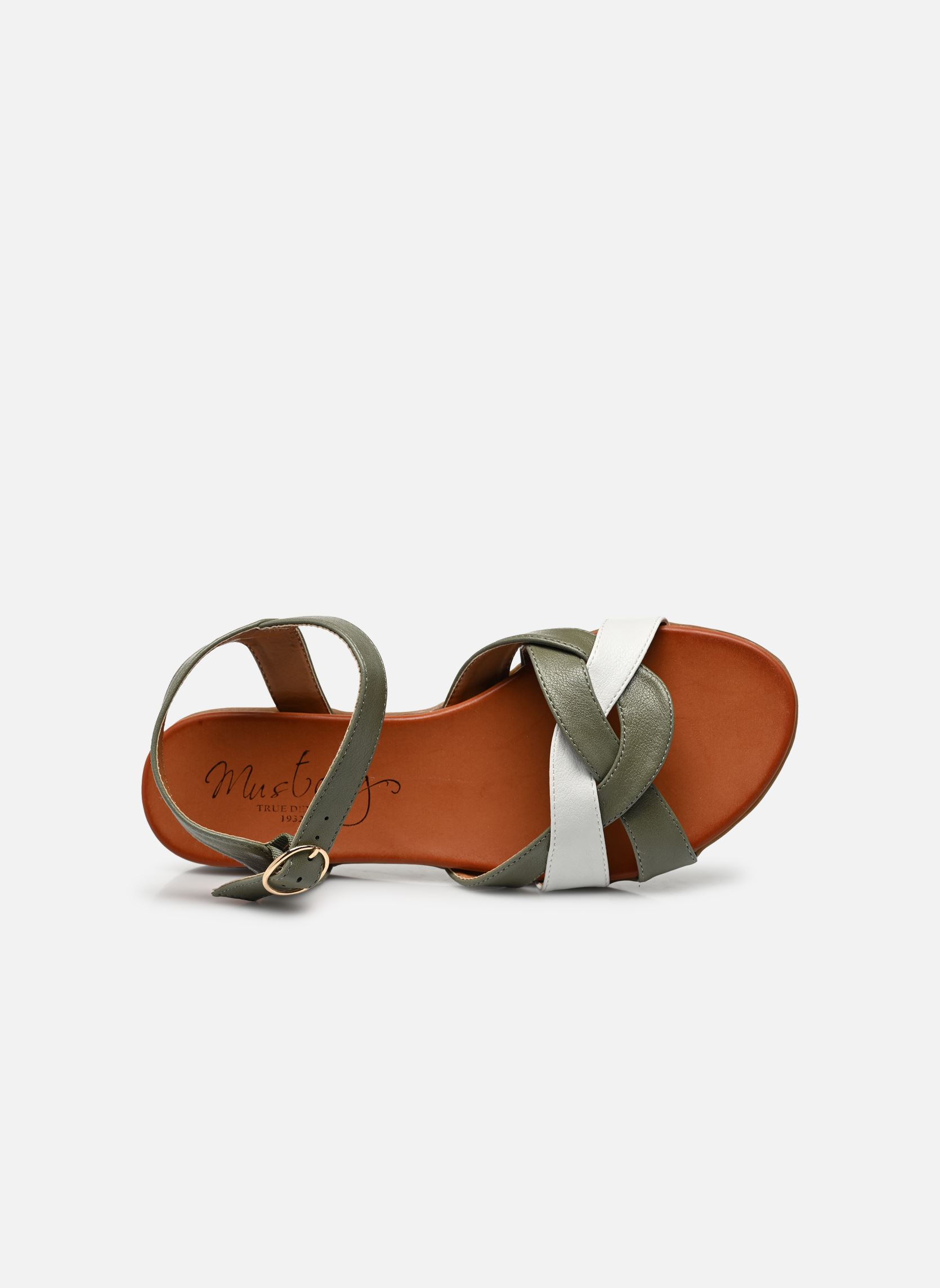 Sandalen Oufa damen grün Mustang shoes Sandalen Oufa damen grün Vert